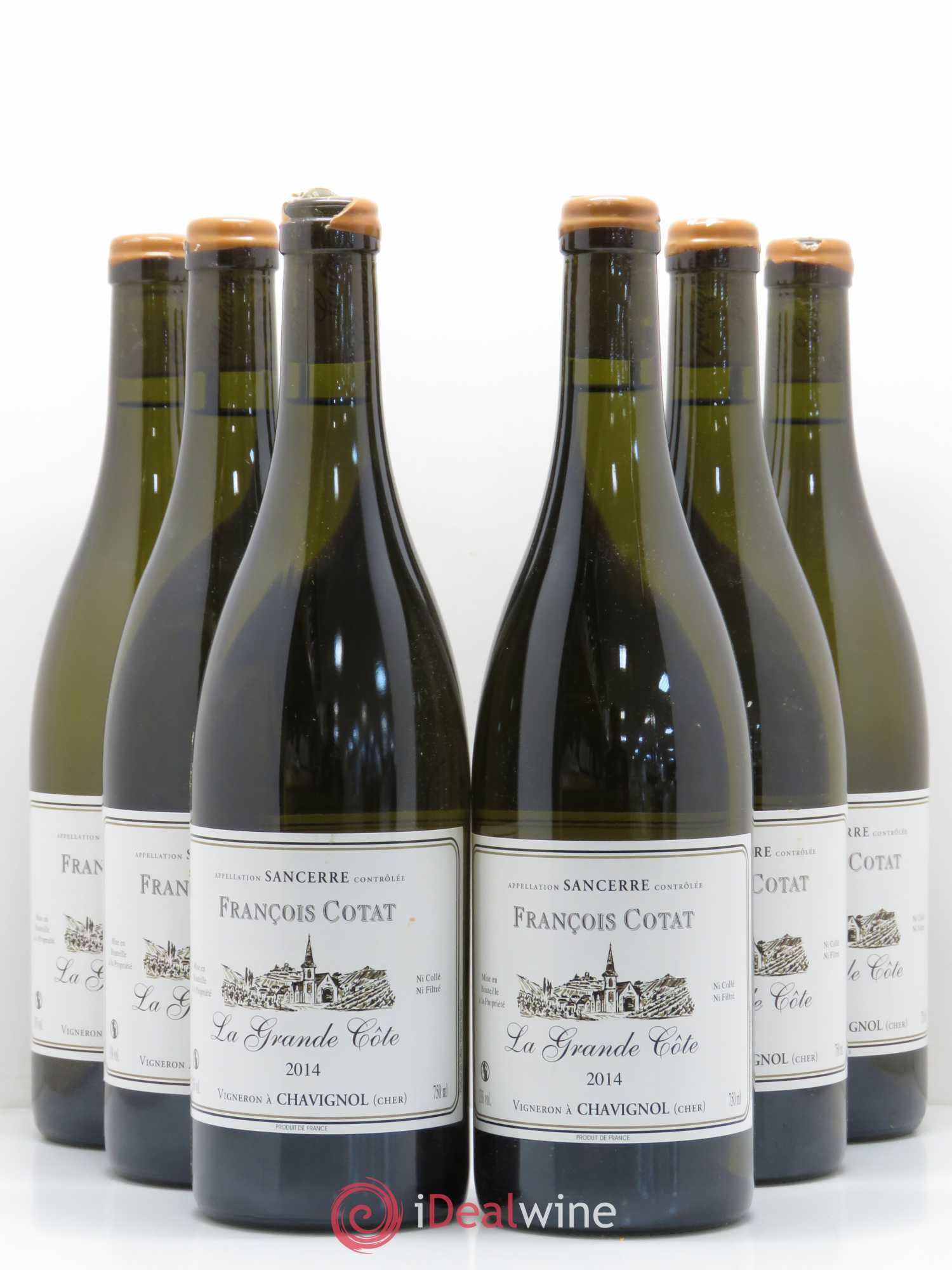 Sancerre La Grande Côte François Cotat 2014 - Lot de 6 bouteilles - 0