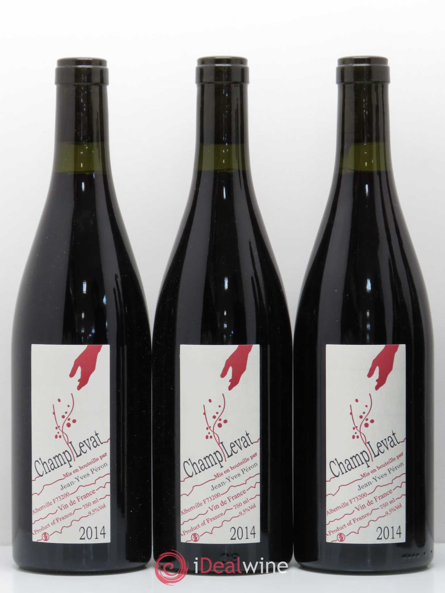 Vin de France Champ Levat Jean-Yves Peron 2014 - Posten von 6 Flaschen - 2
