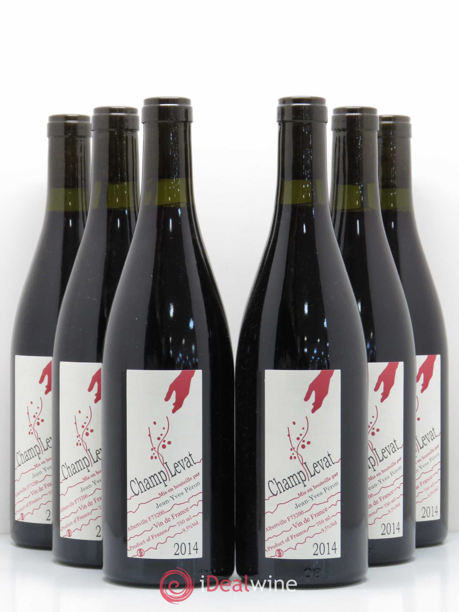 Vin de France Champ Levat Jean-Yves Peron 2014 - Posten von 6 Flaschen - 0