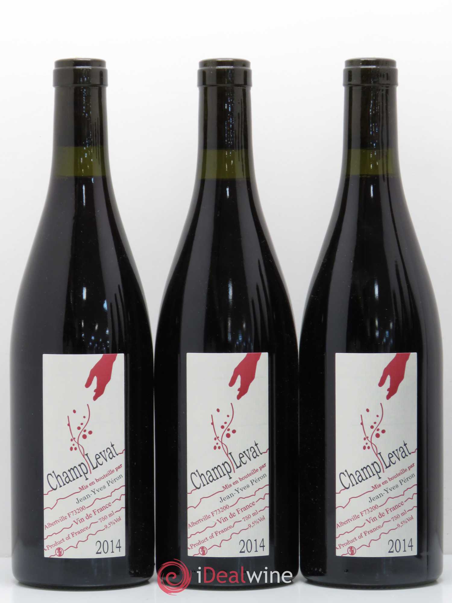 Vin de France Champ Levat Jean-Yves Peron 2014 - Posten von 6 Flaschen - 2