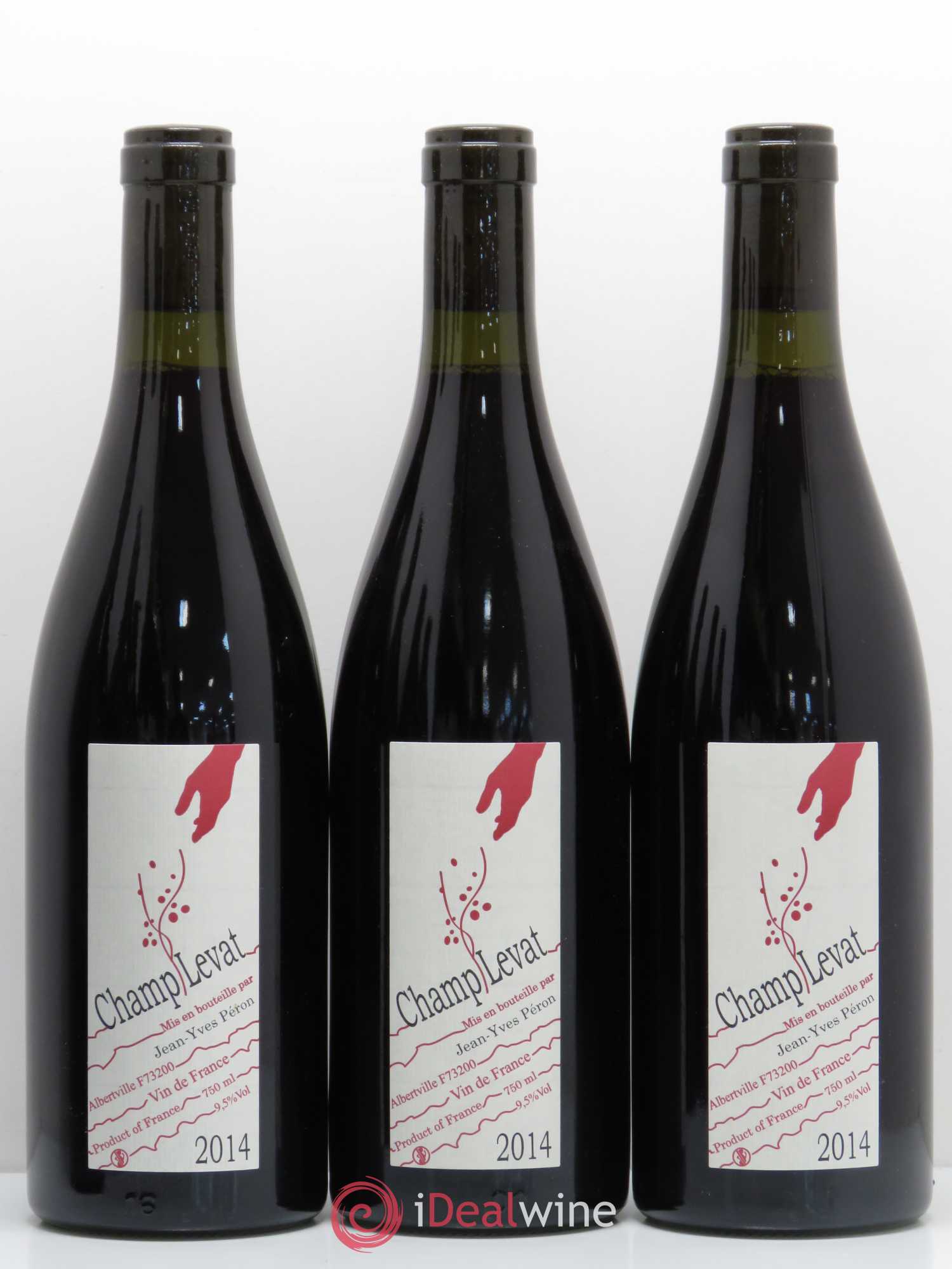 Vin de France Champ Levat Jean-Yves Peron 2014 - Posten von 6 Flaschen - 1