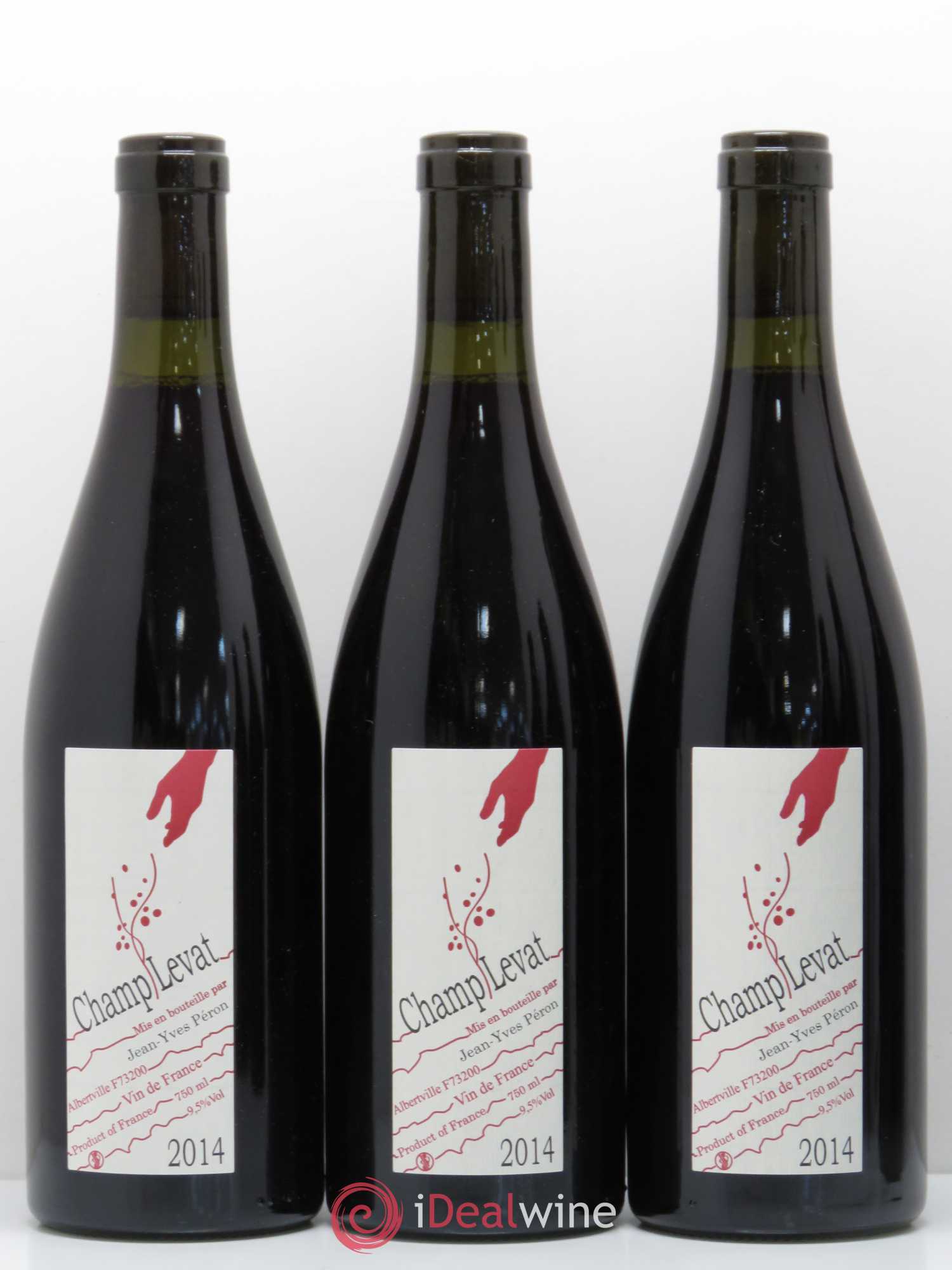 Vin de France Champ Levat Jean-Yves Peron 2014 - Posten von 6 Flaschen - 2