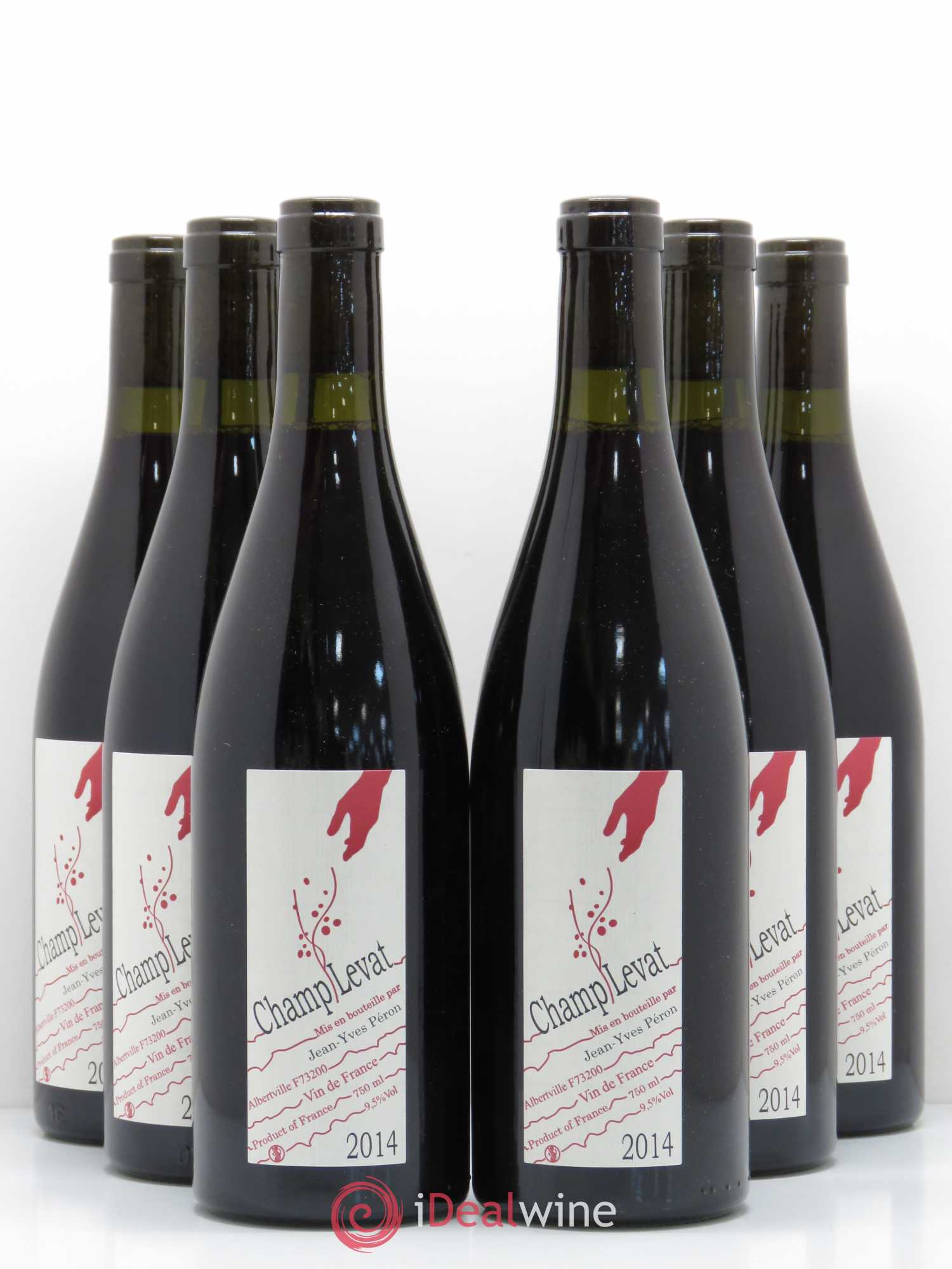 Vin de France Champ Levat Jean-Yves Peron 2014 - Posten von 6 Flaschen - 0