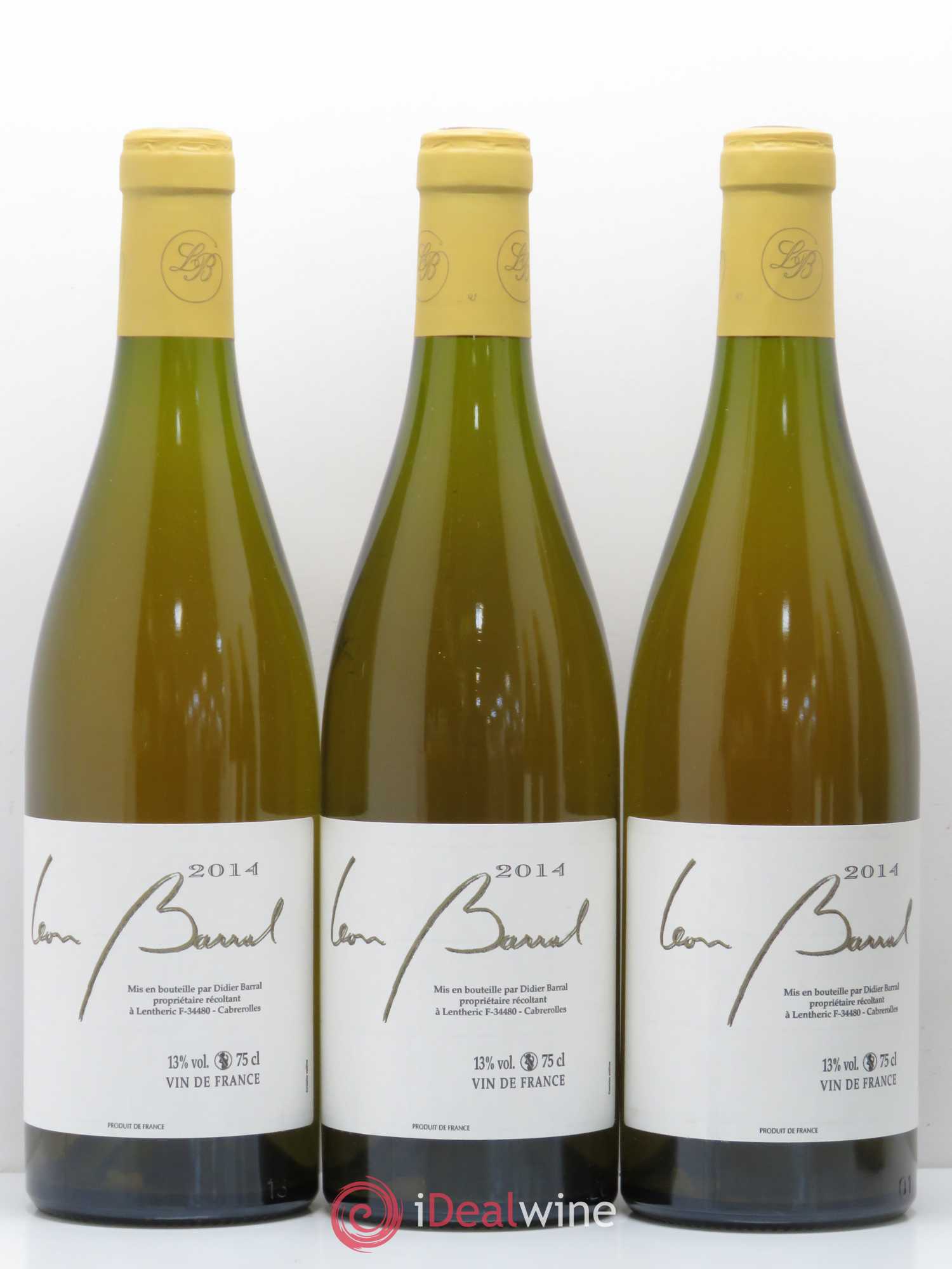 Vin de France Léon Barral 2014 - Posten von 6 Flaschen - 2