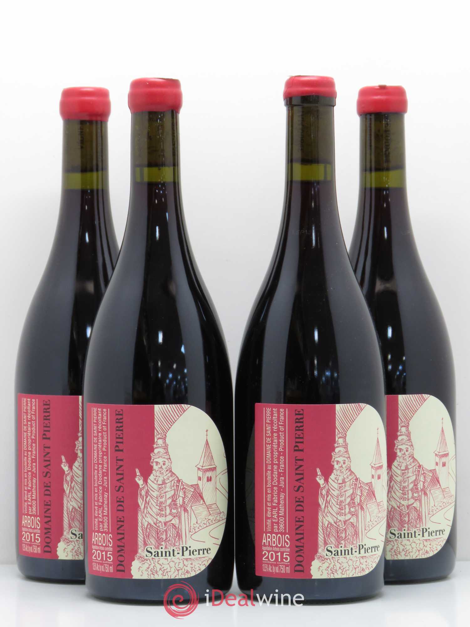 Arbois Pinot noir Saint Pierre 2015 - Posten von 4 Flaschen - 0