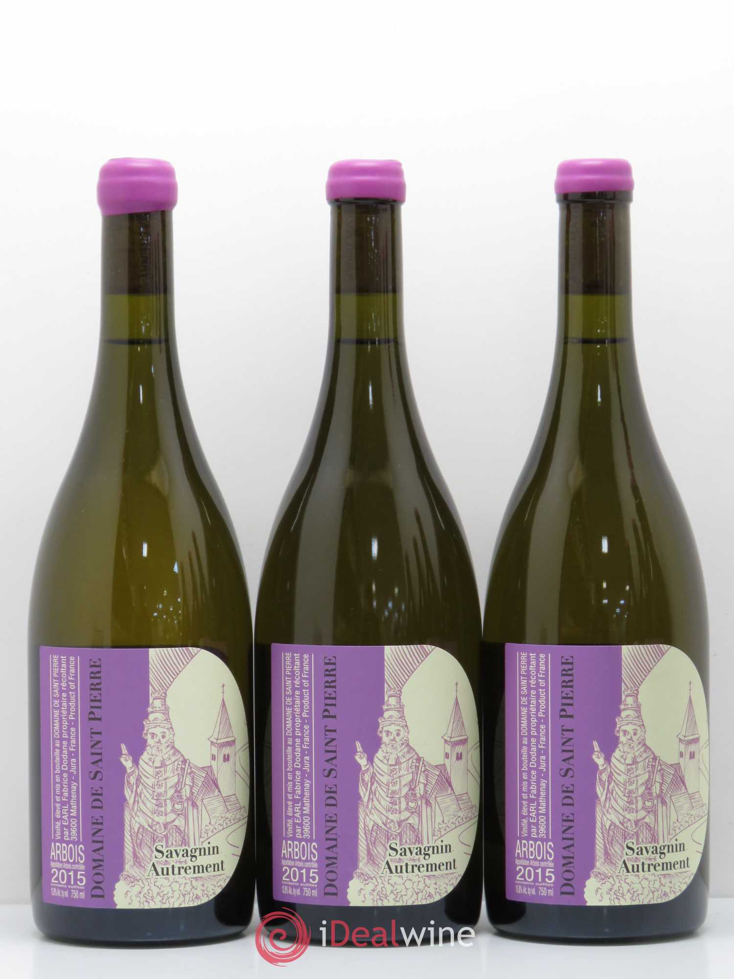 Arbois Savagnin Autrement Saint Pierre 2015 - Posten von 6 Flaschen - 1