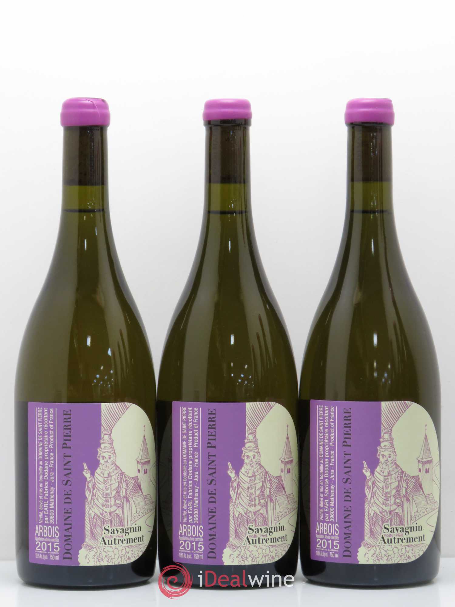 Arbois Savagnin Autrement Saint Pierre 2015 - Posten von 6 Flaschen - 2