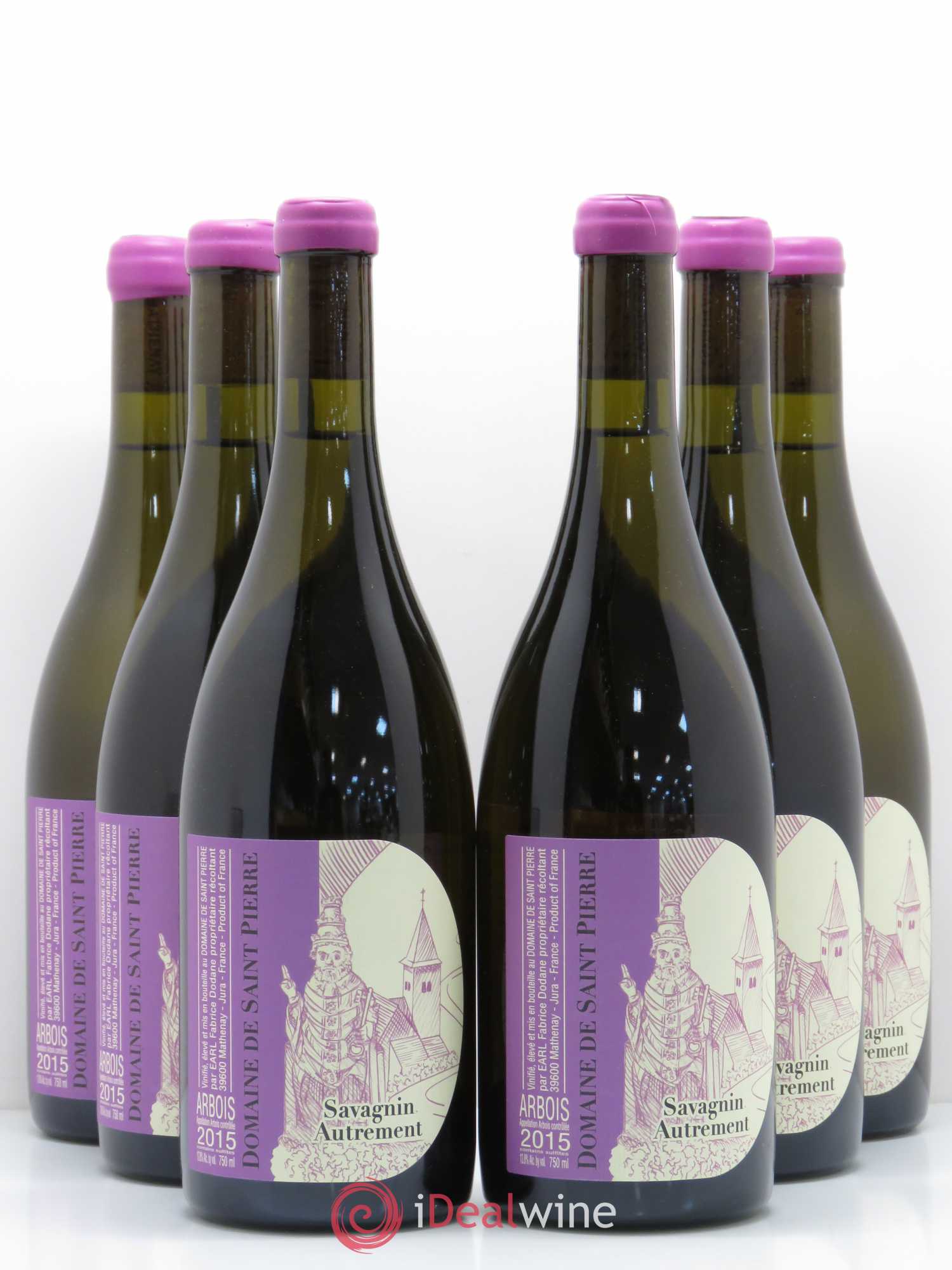 Arbois Savagnin Autrement Saint Pierre 2015 - Posten von 6 Flaschen - 0