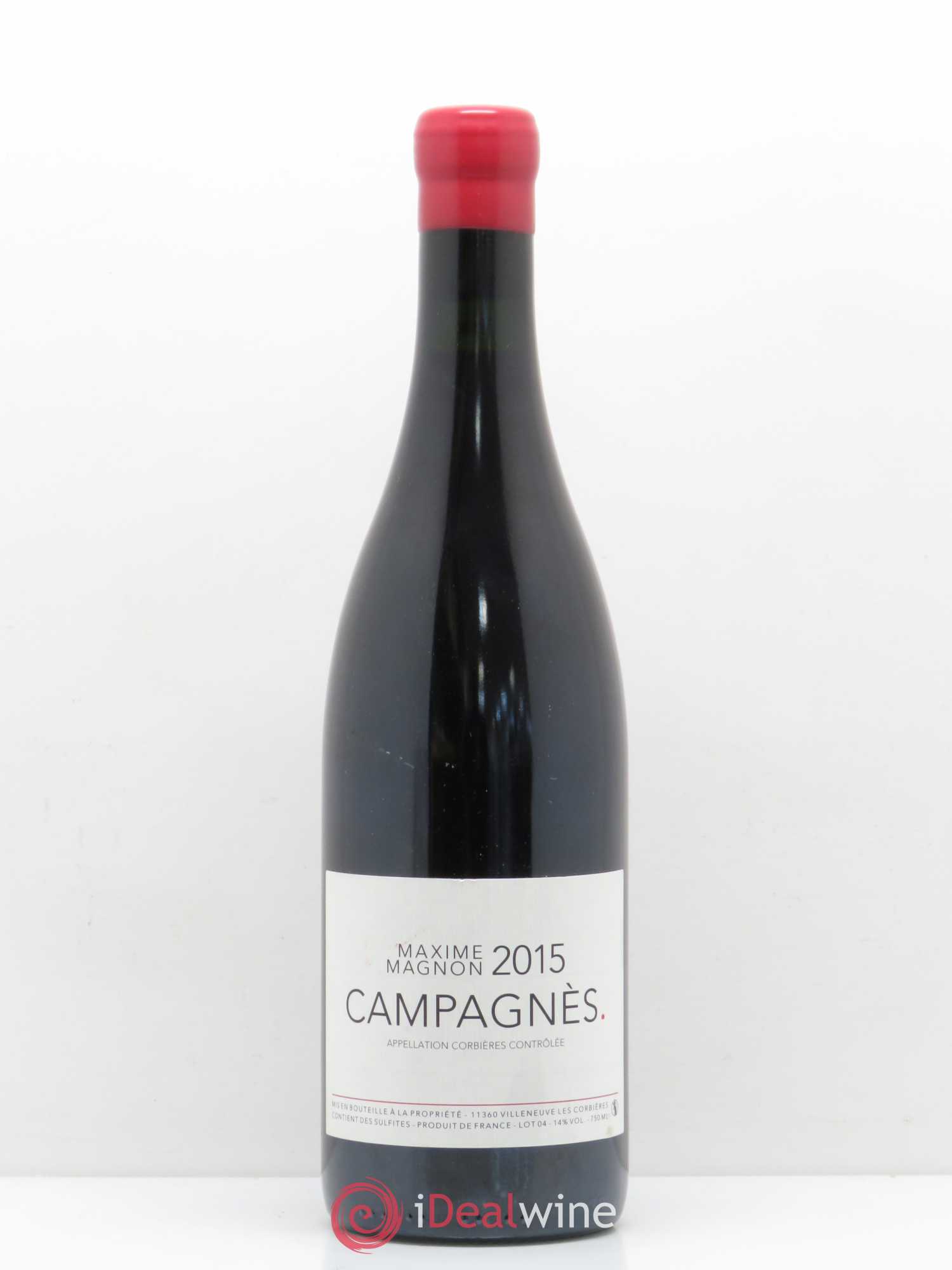 Corbières Campagnes Maxime Magnon 2015 - Posten von 1 Flasche - 0