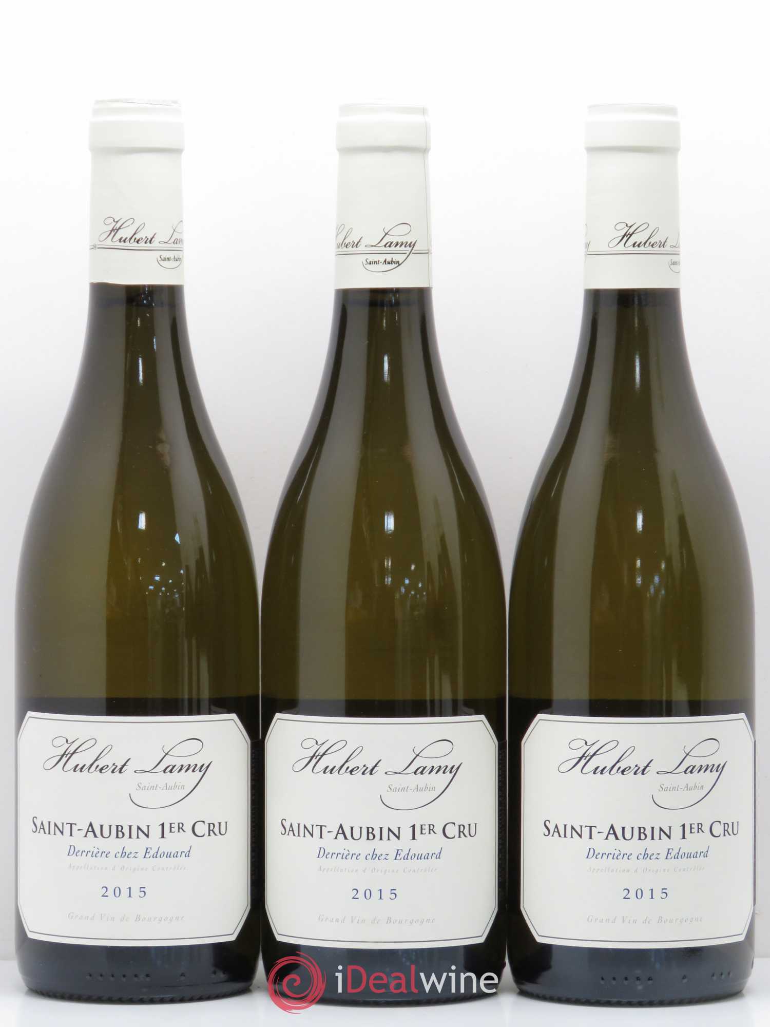 Saint-Aubin 1er Cru Derrière chez Edouard Hubert Lamy 2015 - Lot de 6 bouteilles - 1