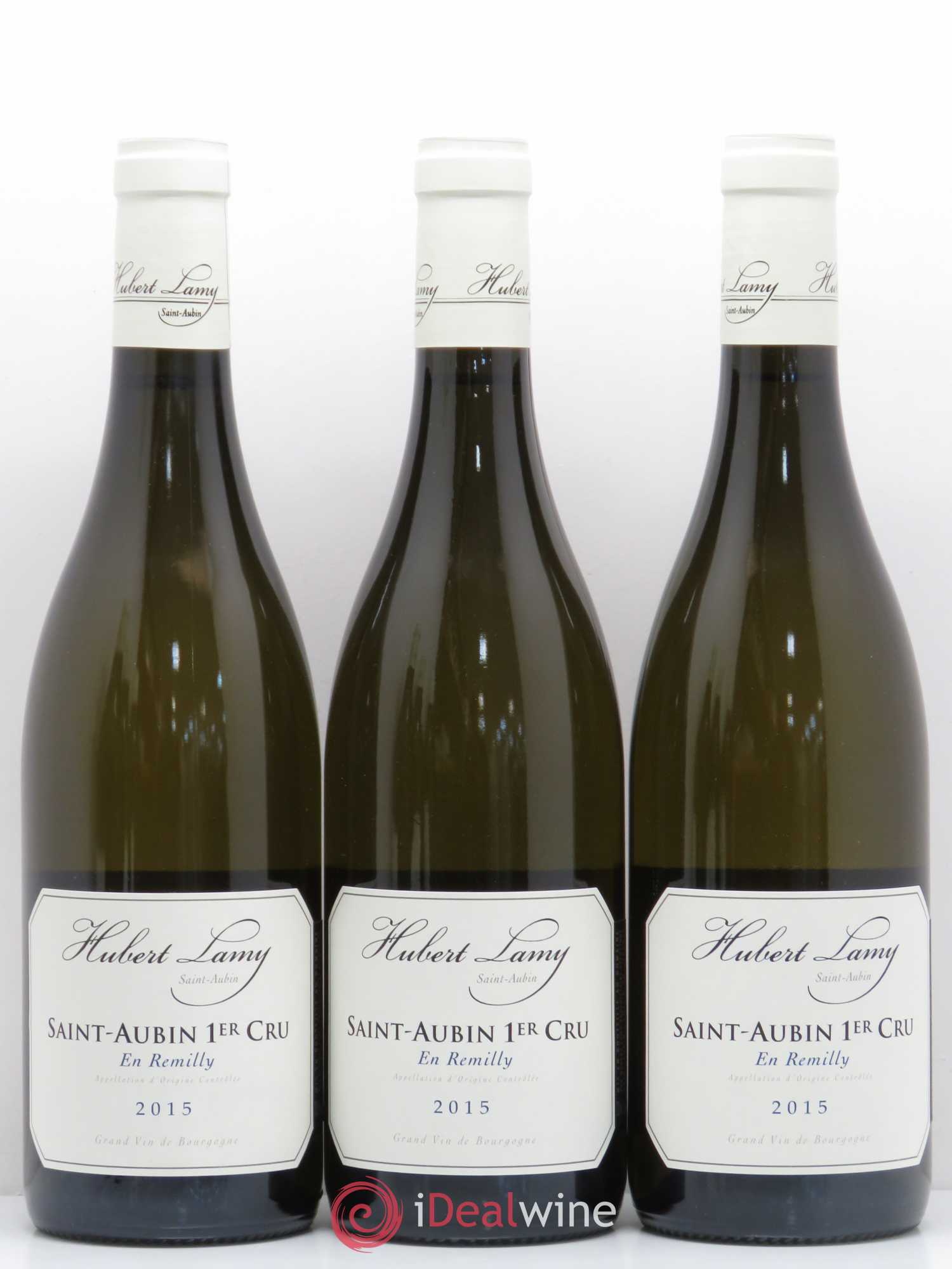 Saint-Aubin 1er Cru En Rémilly Hubert Lamy 2015 - Lot de 6 bouteilles - 1
