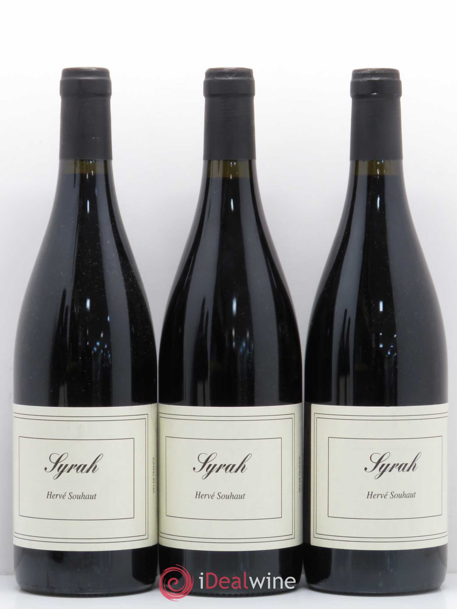 Rhône Vin de pays de l'Ardeche Syrah Hervé Souhaut 2015 - Posten von 5 Flaschen - 1
