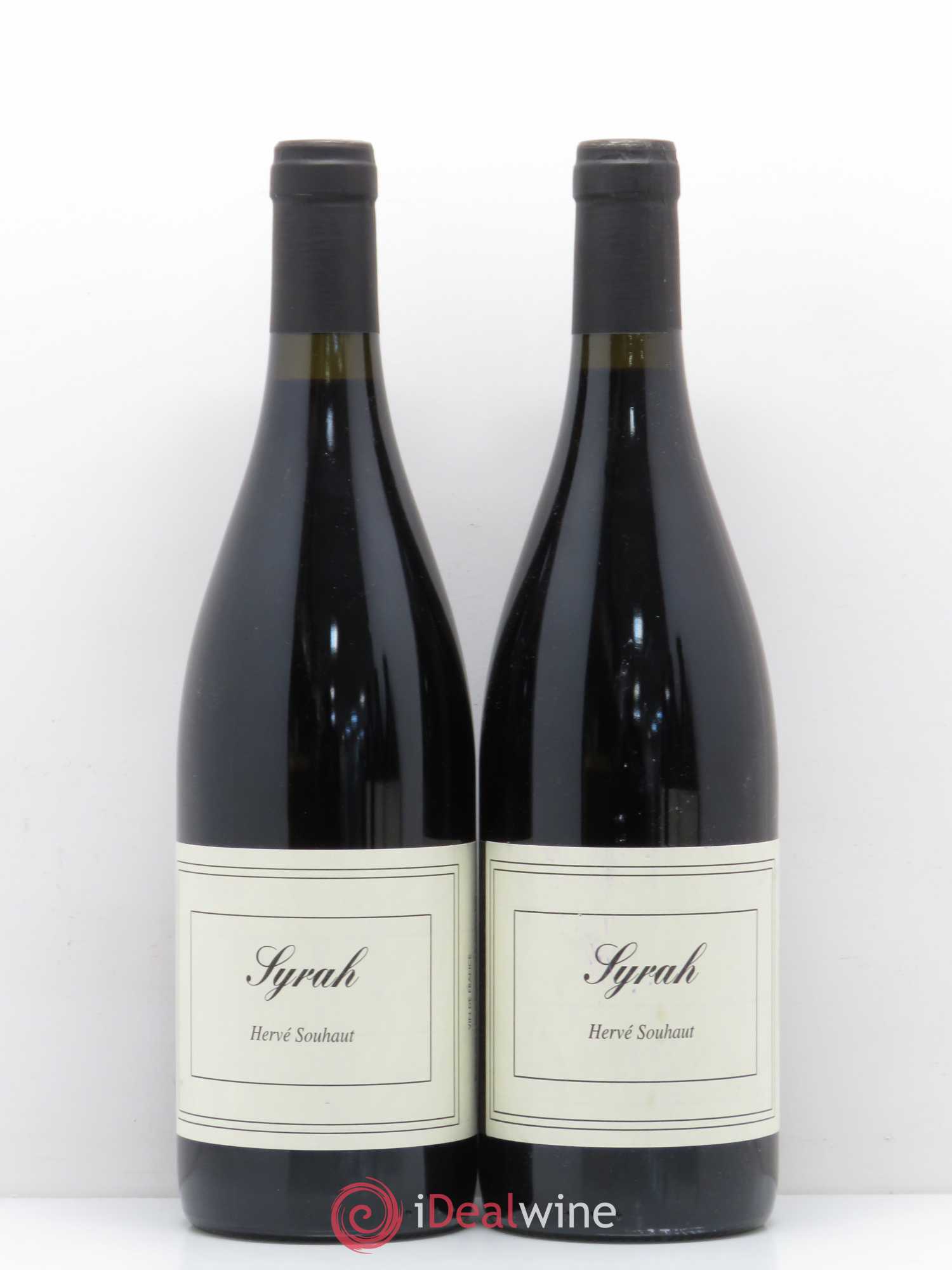 Rhône Vin de pays de l'Ardeche Syrah Hervé Souhaut 2015 - Posten von 5 Flaschen - 3
