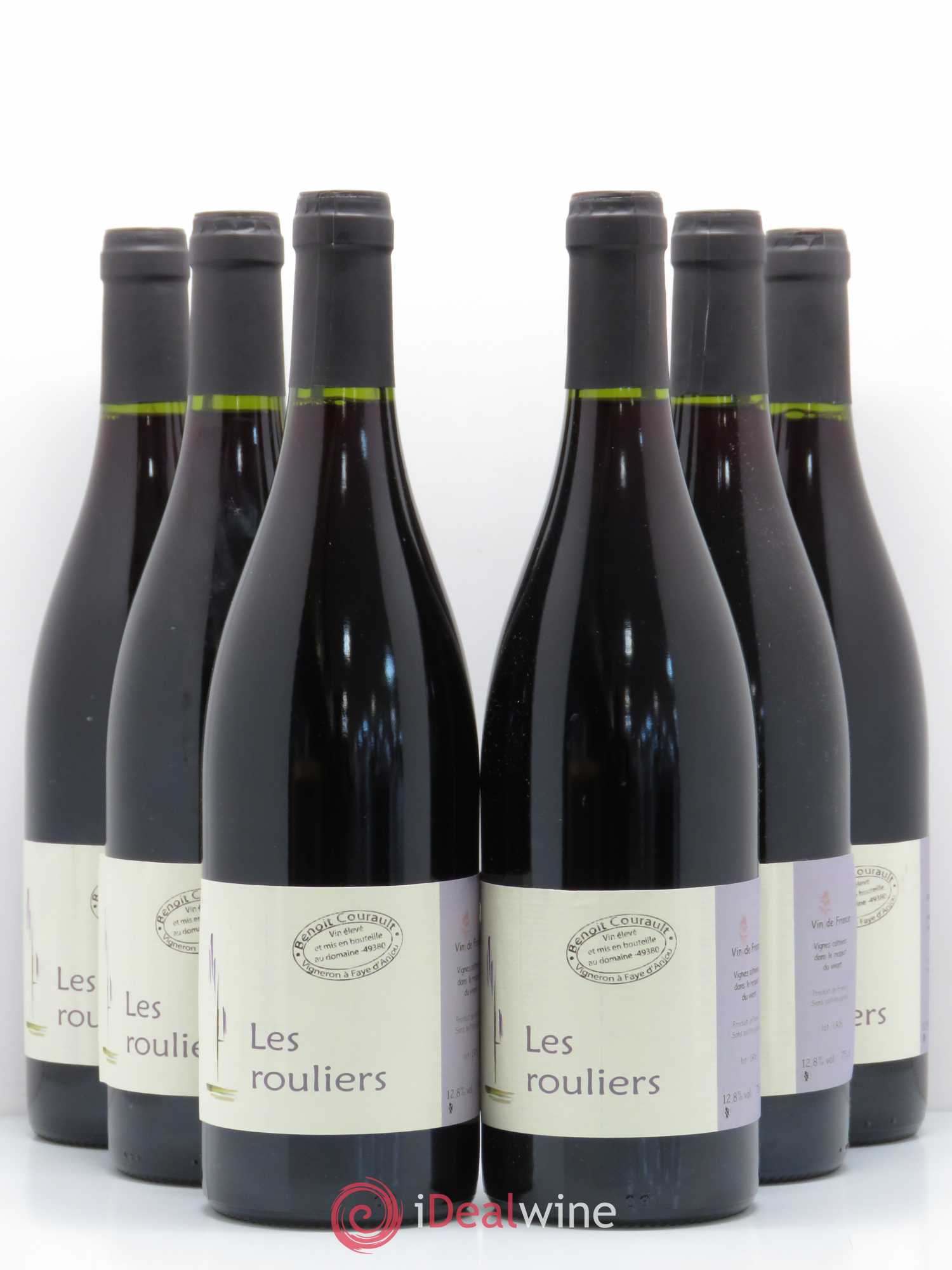 Vin de France Les rouliers Benoit Courault 2016 - Posten von 6 Flaschen - 0