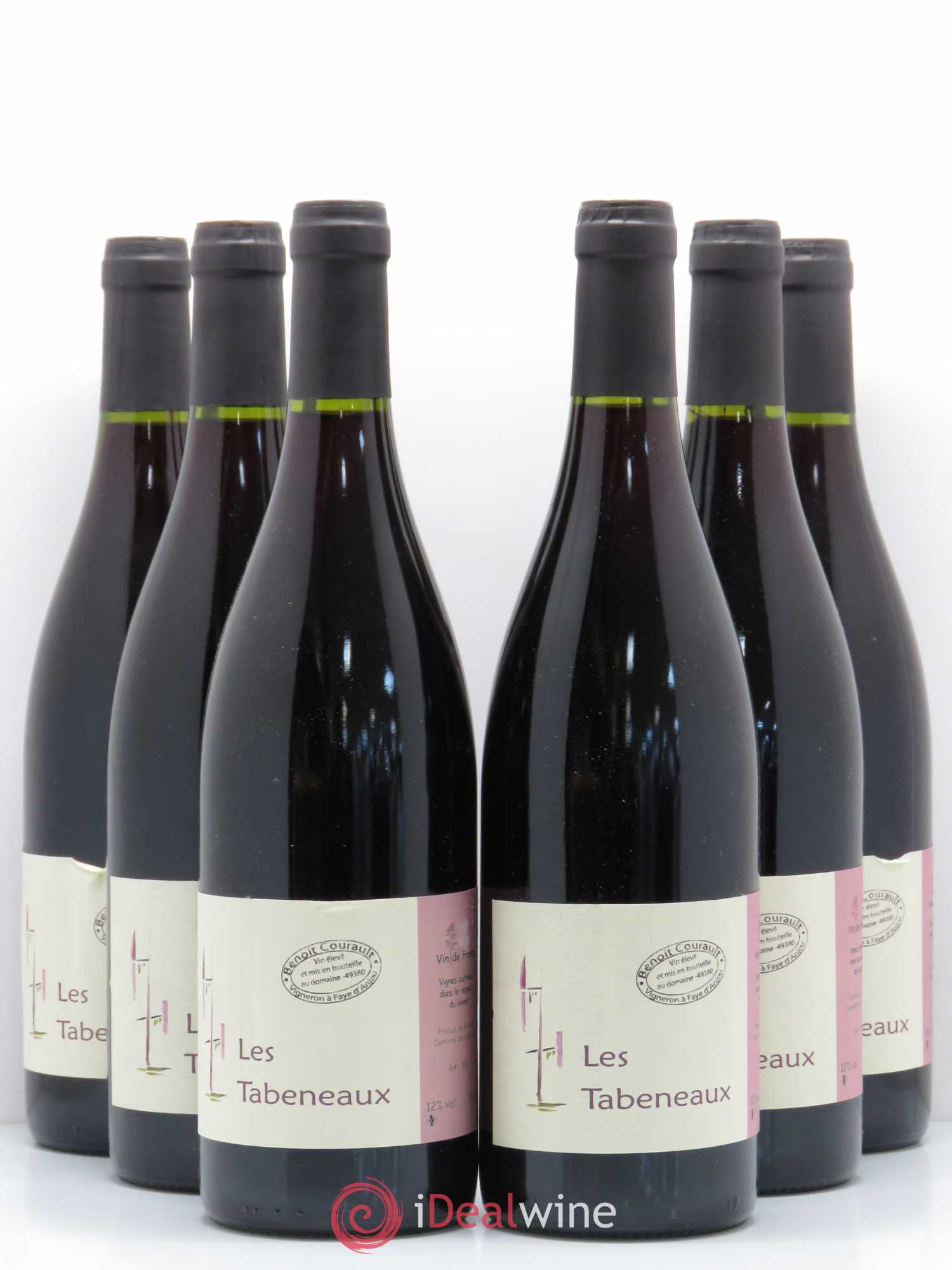 Vin de France Tabeneaux Benoit Courault 2016 - Lot de 6 bouteilles - 0