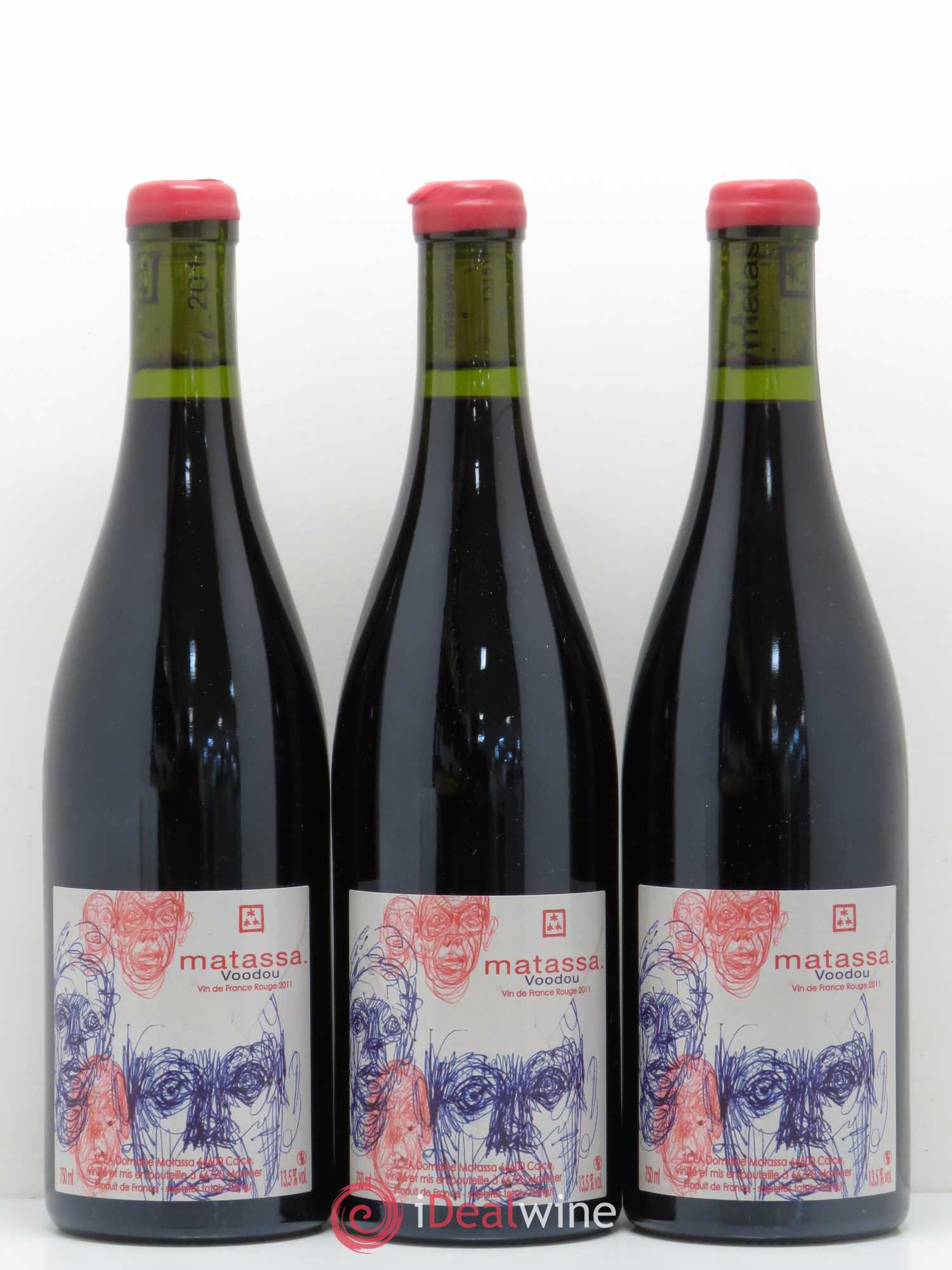 Vin de France Voodou Matassa 2011 - Posten von 3 Flaschen - 0