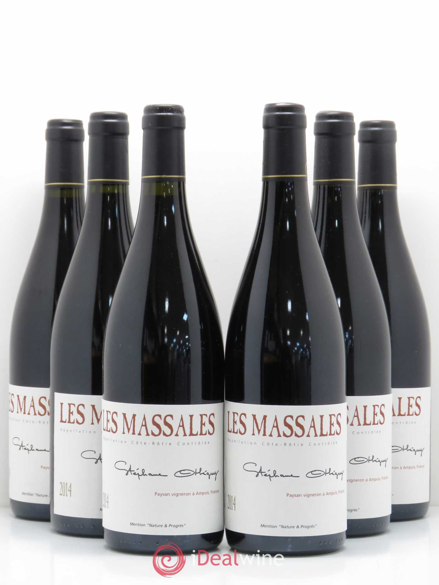 Côte-Rôtie Les Massales Stéphane Othéguy 2014 - Lot de 6 bouteilles - 0