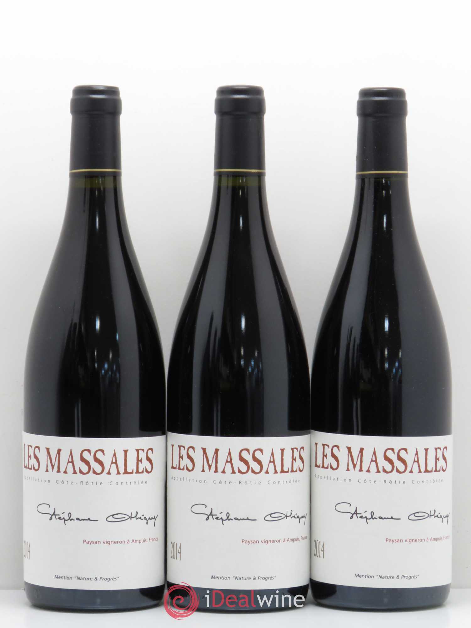 Côte-Rôtie Les Massales Stéphane Othéguy 2014 - Lot de 6 bouteilles - 1