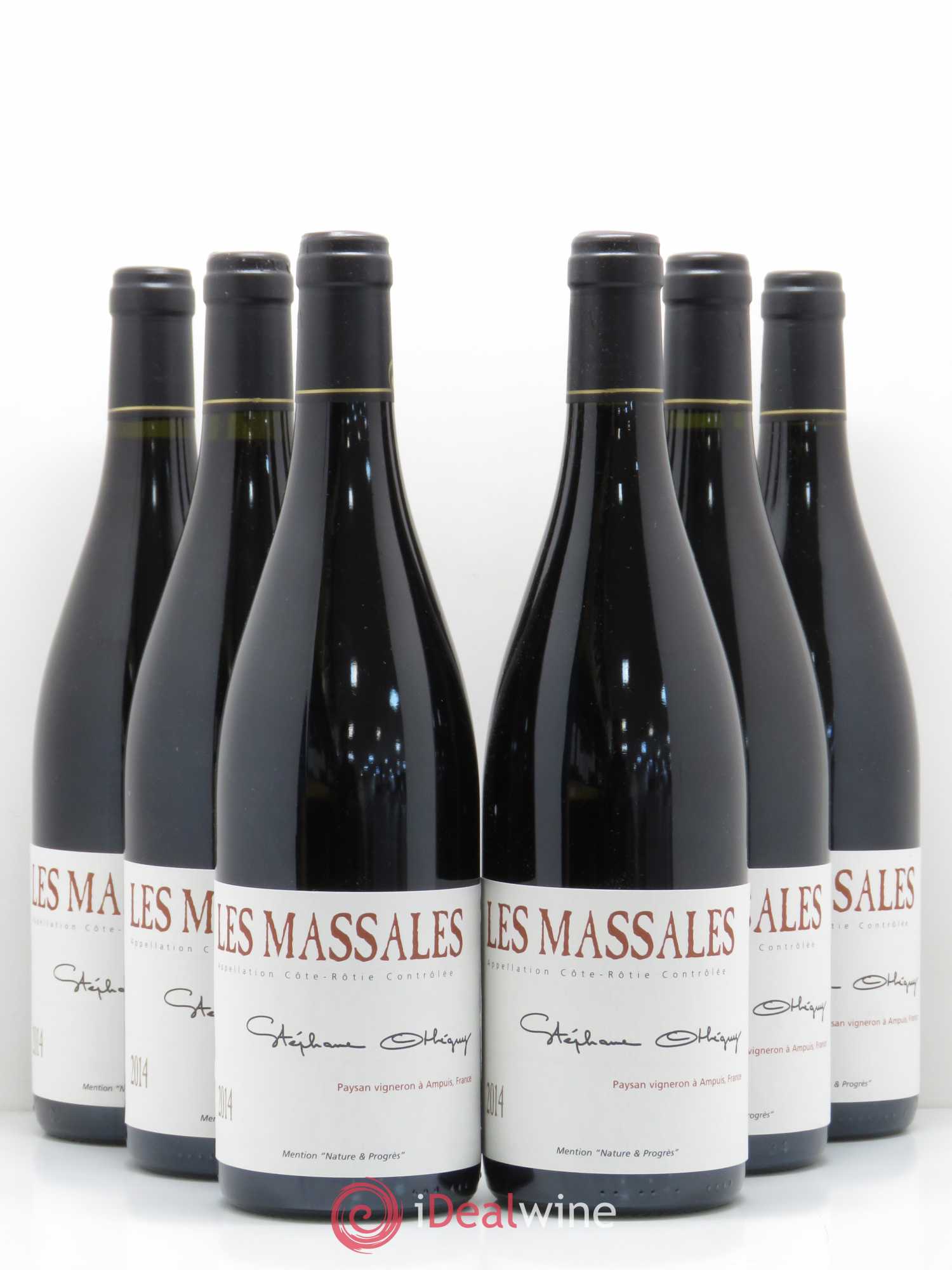 Côte-Rôtie Les Massales Stéphane Othéguy 2014 - Lot de 6 bouteilles - 0