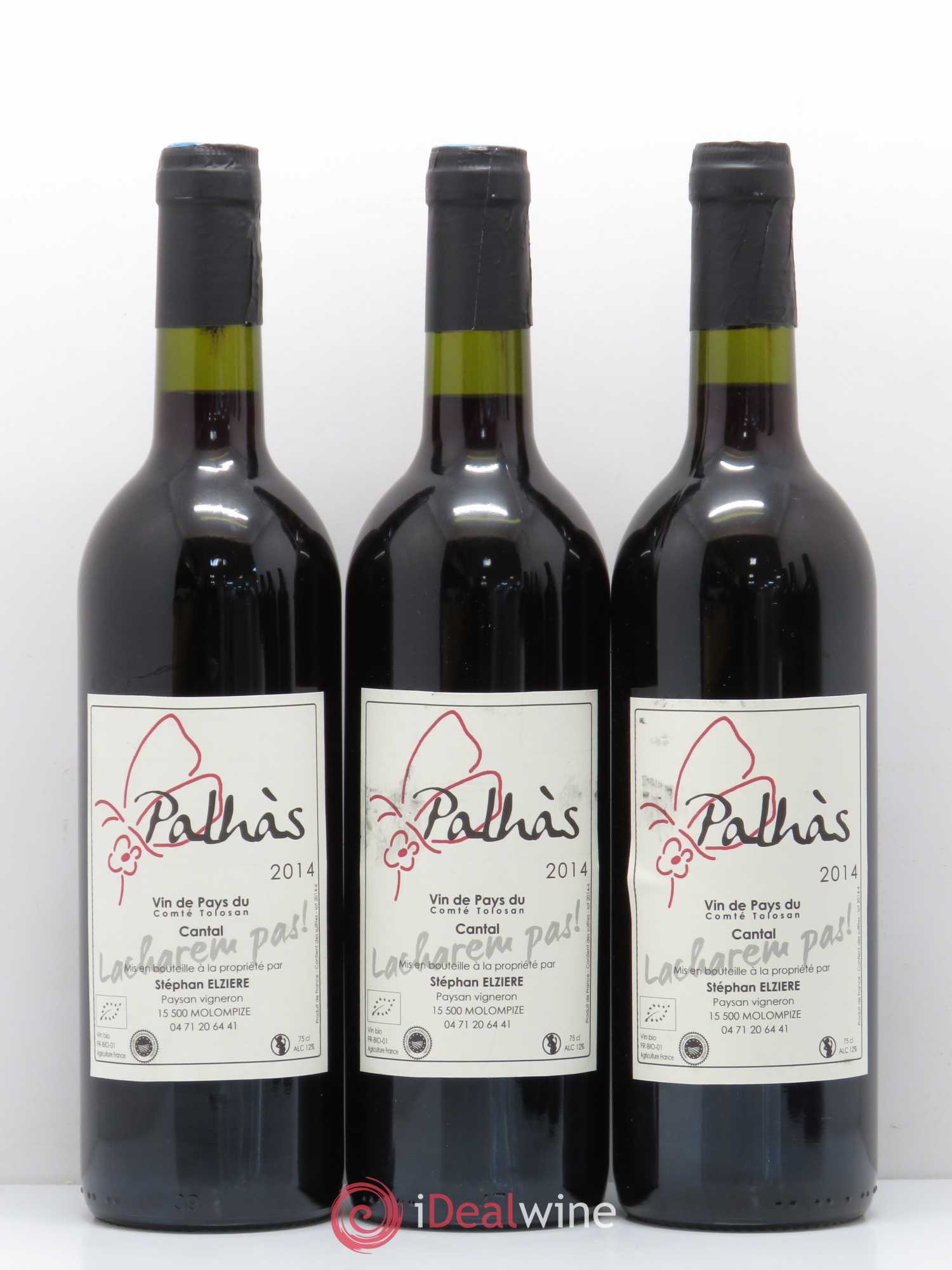 Divers Vin de pays du Comté Tolosan Palhas Stephan Elziere 2014 - Posten von 6 Flaschen - 1