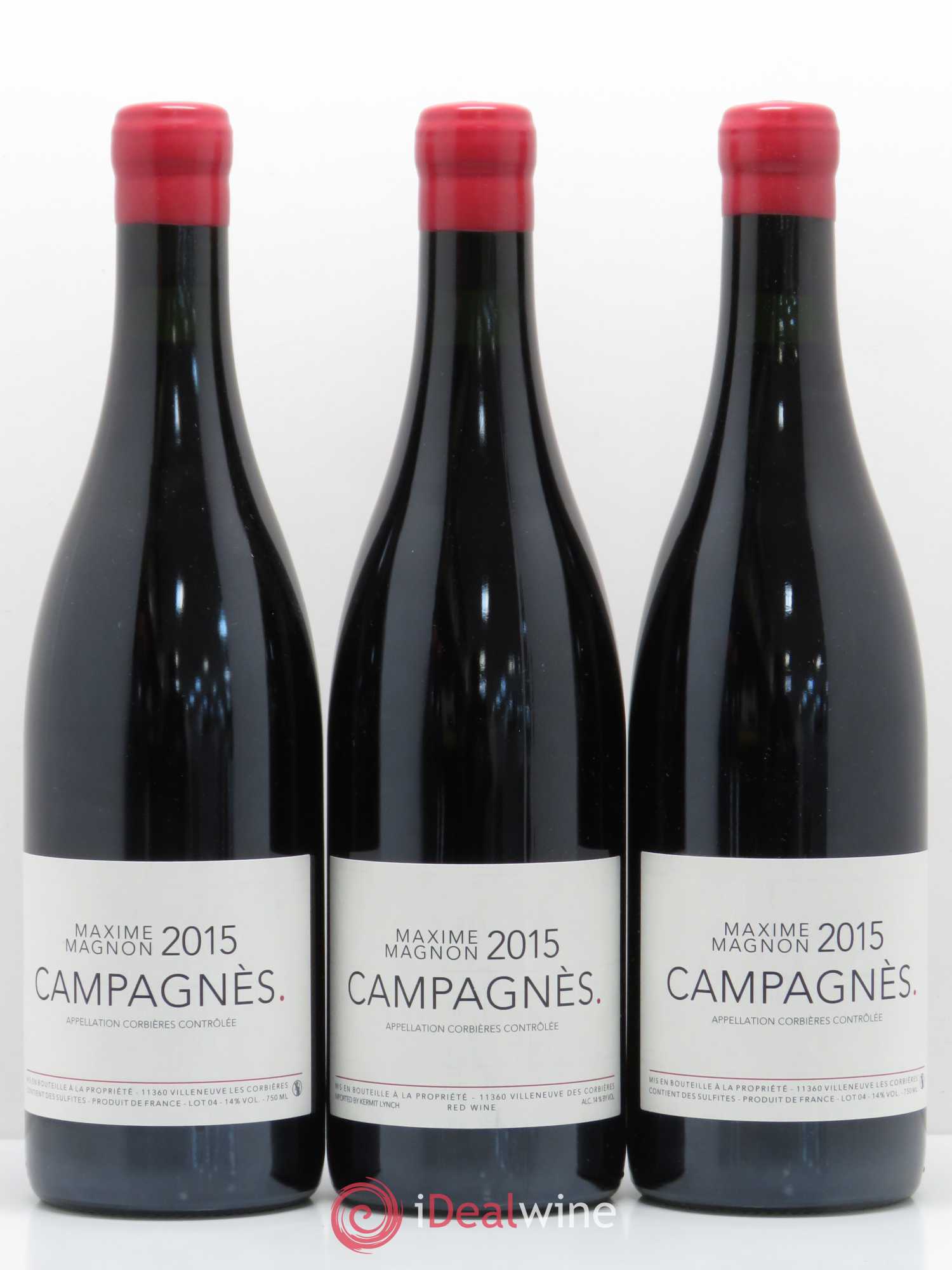 Corbières Campagnes Maxime Magnon 2015 - Posten von 5 Flaschen - 1