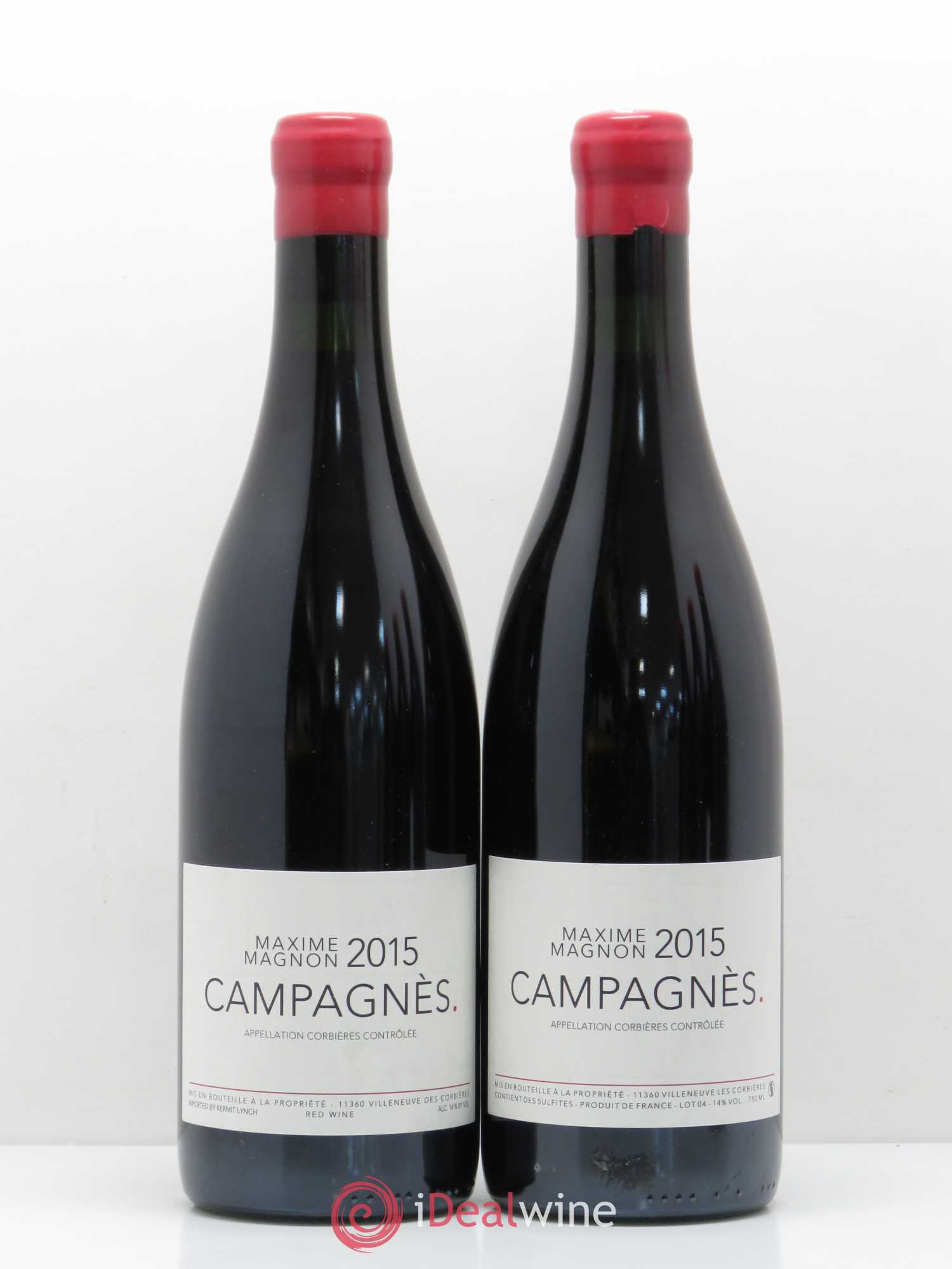 Corbières Campagnes Maxime Magnon 2015 - Posten von 5 Flaschen - 2