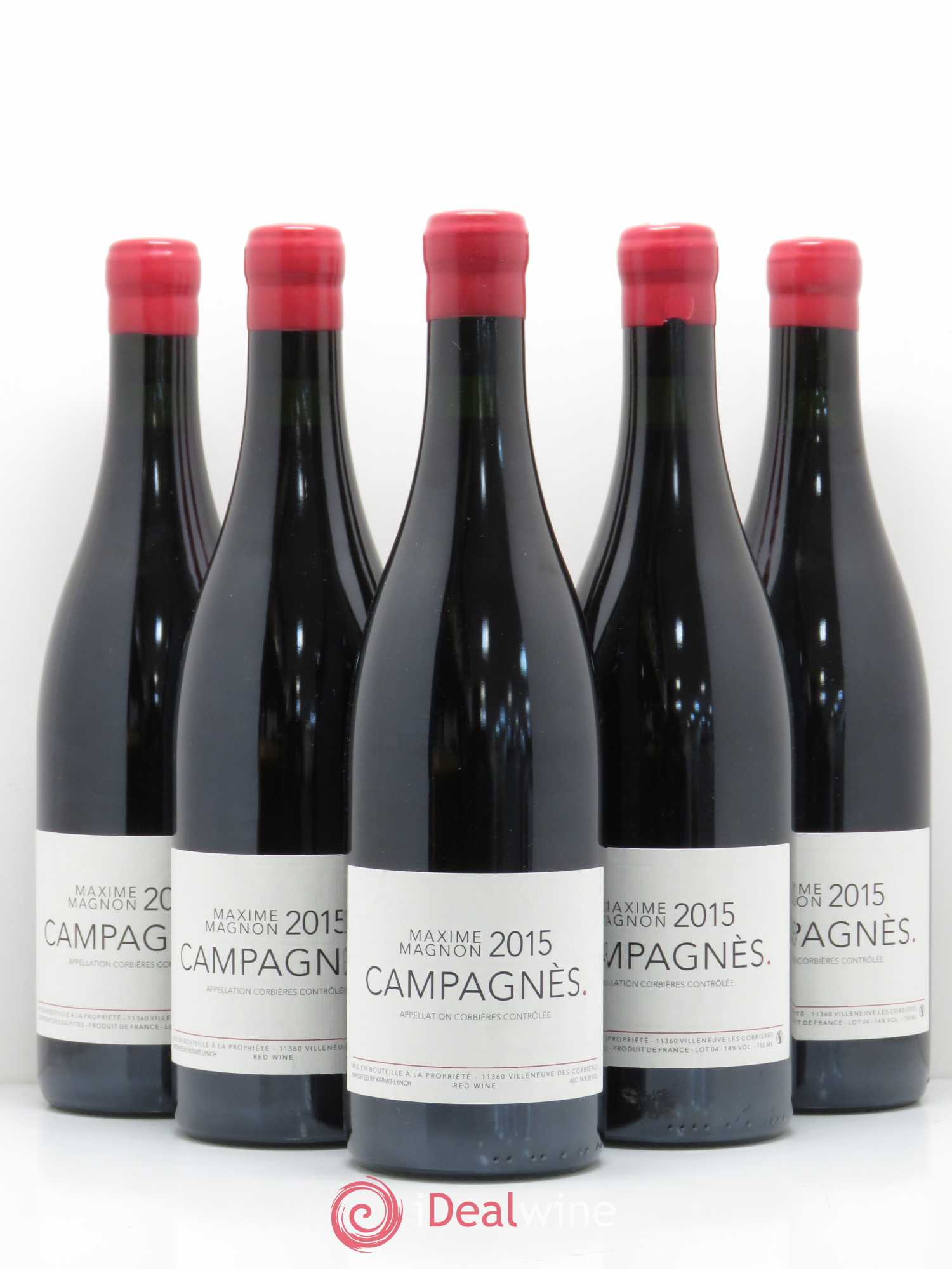 Corbières Campagnes Maxime Magnon 2015 - Posten von 5 Flaschen - 0