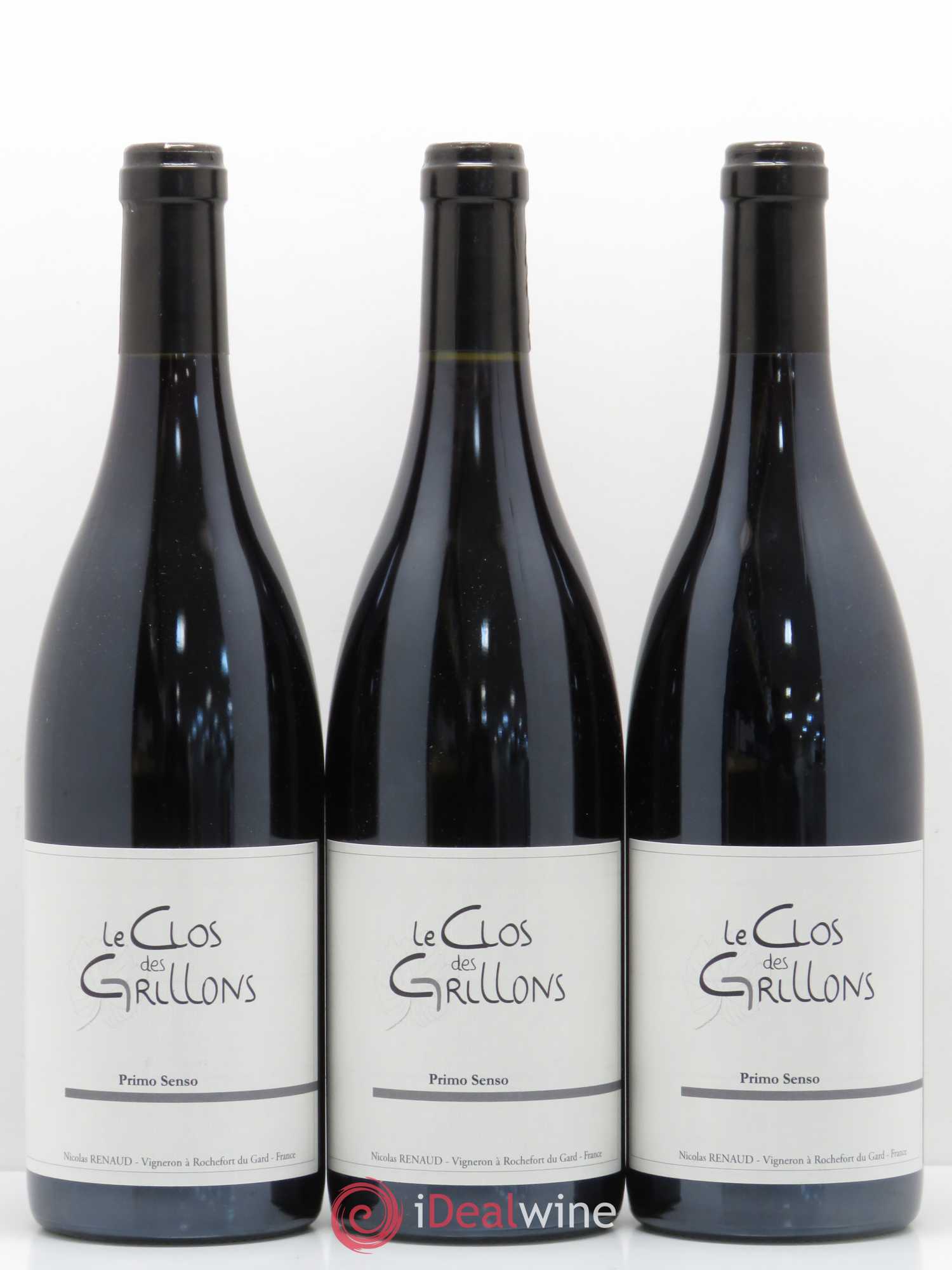 Côtes-du-Rhône Primo Senso Le Clos Des Grillons 2015 - Posten von 3 Flaschen - 0