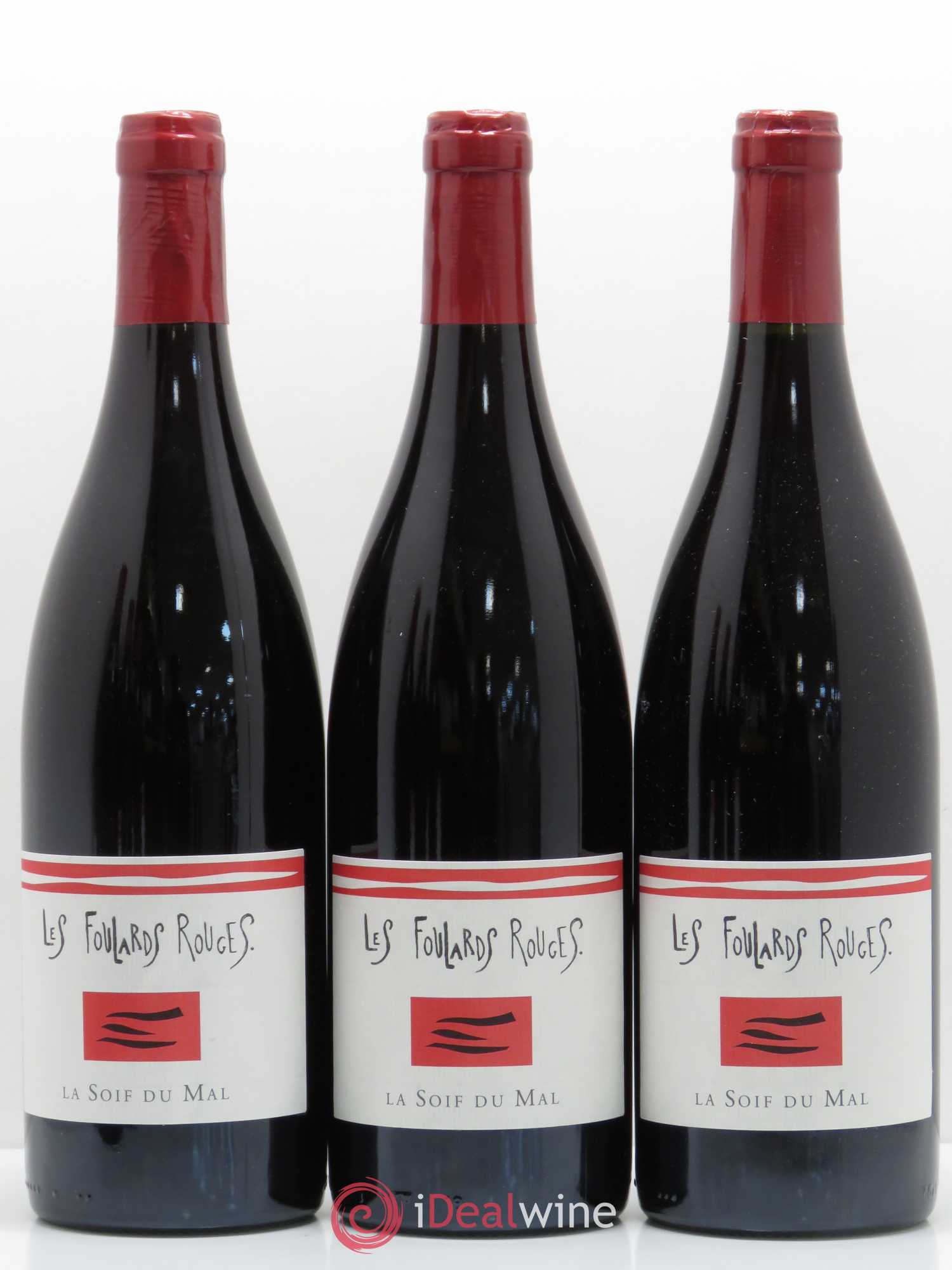 Côtes du Roussillon La Soif du Mal Les Foulards Rouges 2015 - Posten von 6 Flaschen - 1
