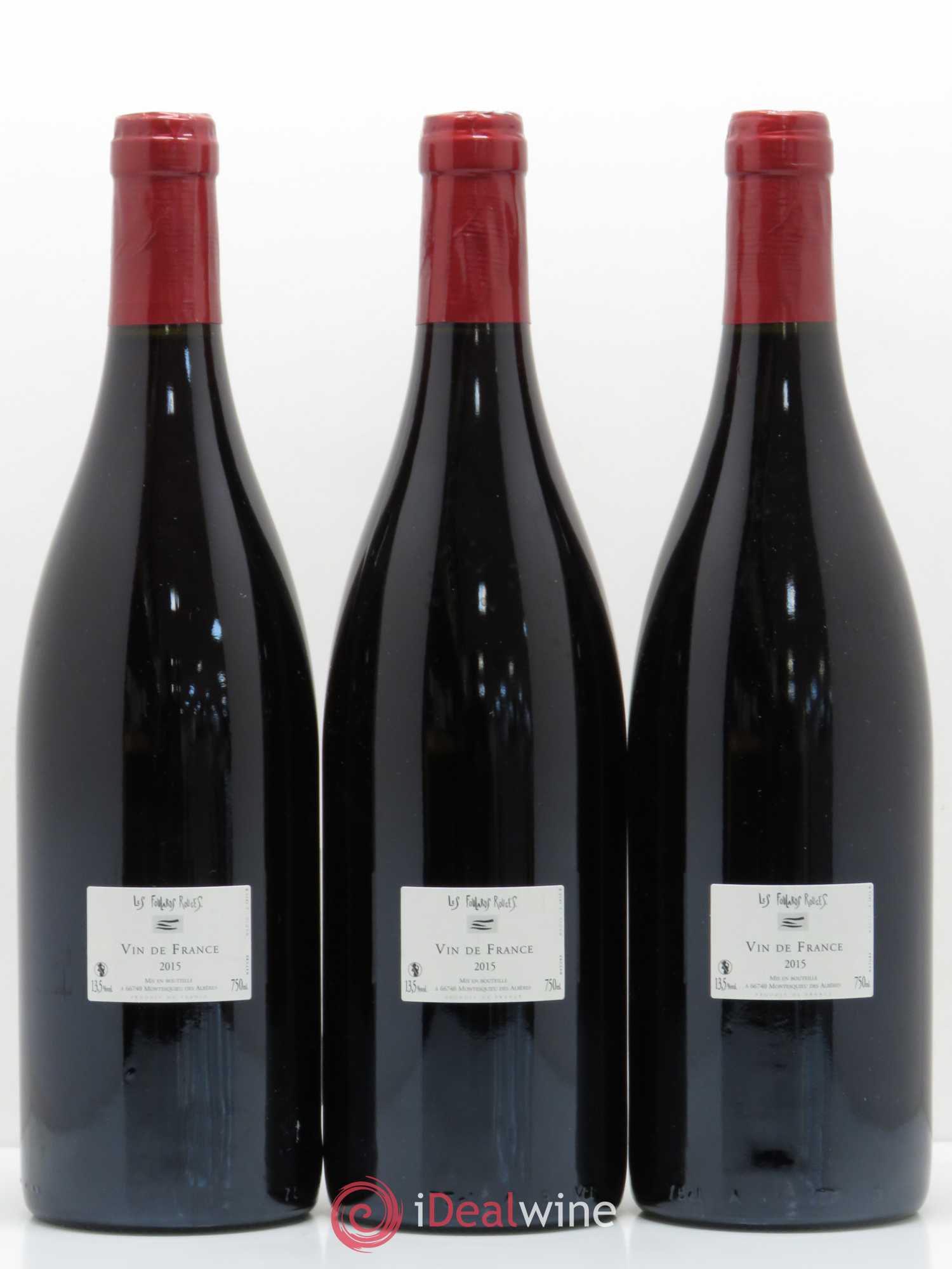 Côtes du Roussillon La Soif du Mal Les Foulards Rouges 2015 - Posten von 6 Flaschen - 4