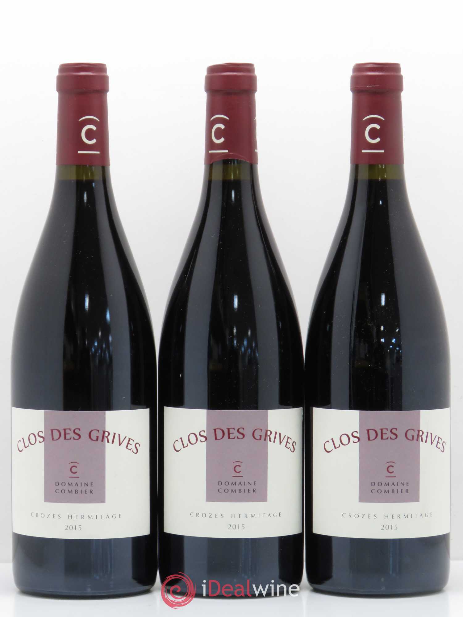 Crozes-Hermitage Clos des Grives Combier 2015 - Lot de 6 bouteilles - 2