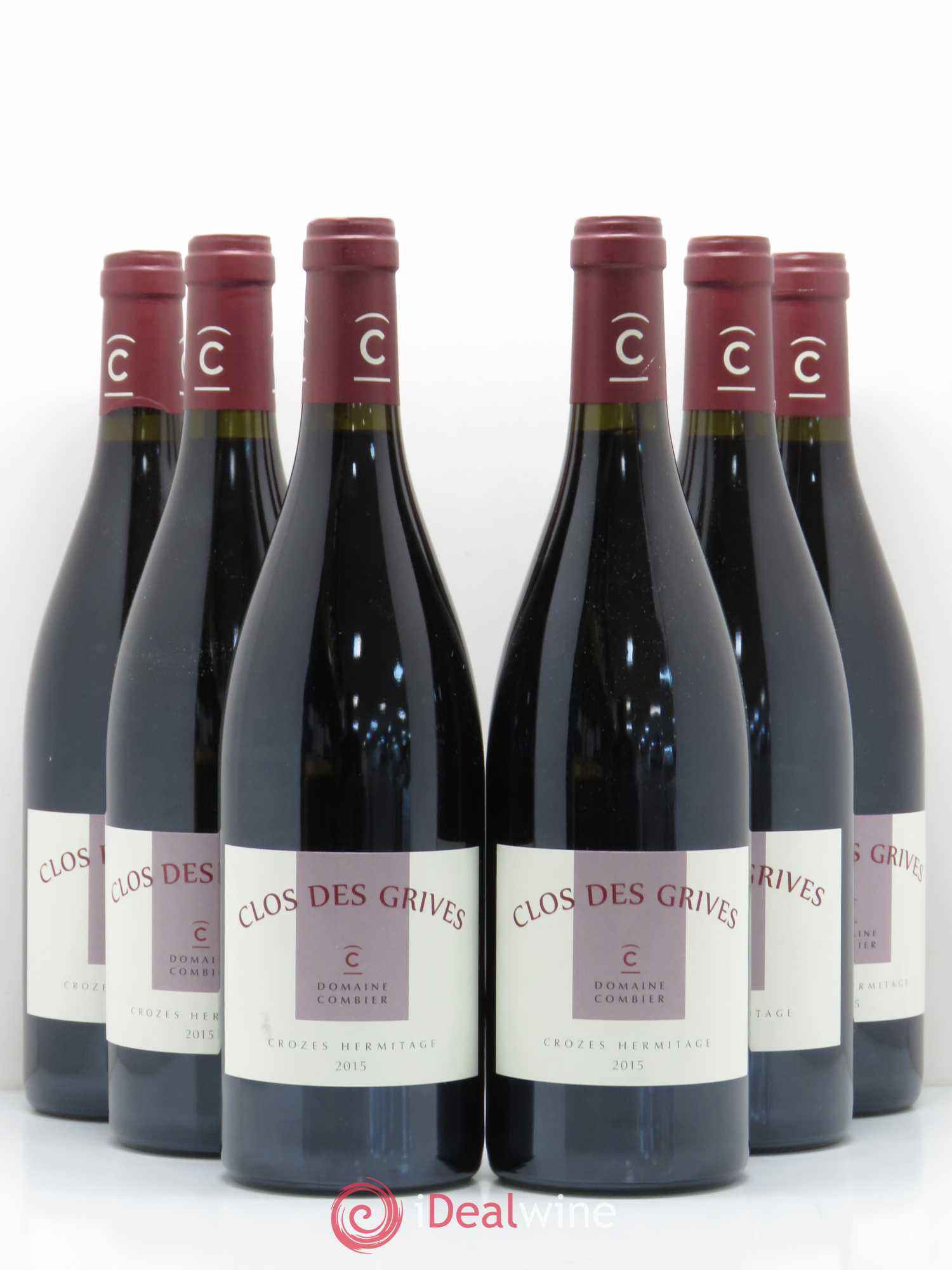 Crozes-Hermitage Clos des Grives Combier 2015 - Lot de 6 bouteilles - 0