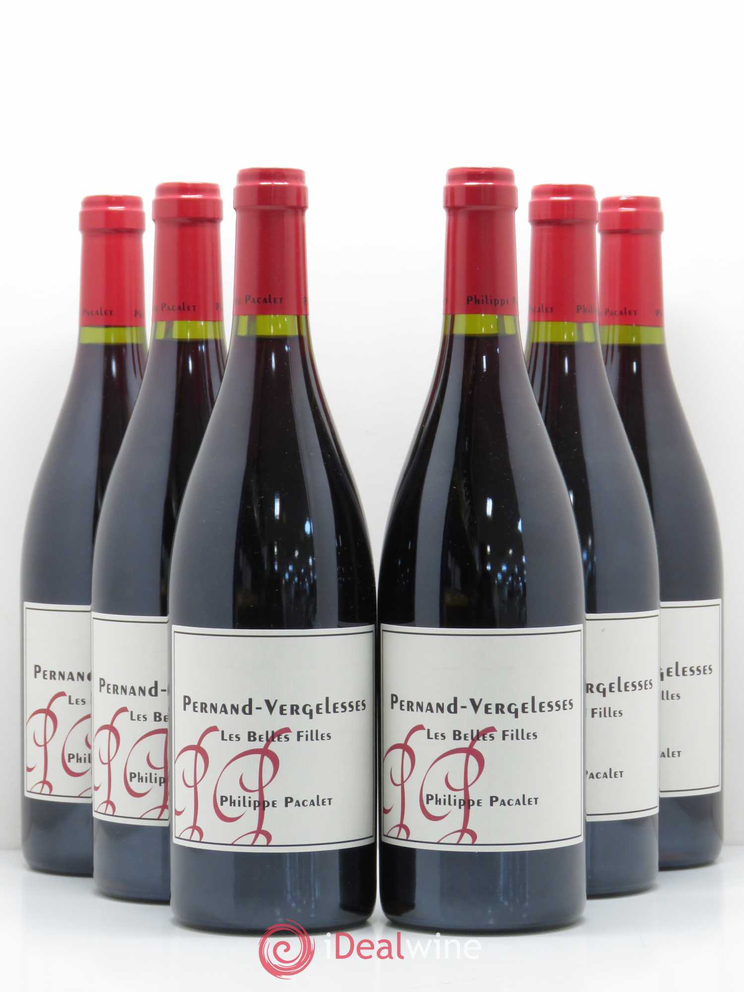 Pernand-Vergelesses 1er Cru Belles Filles Philippe Pacalet 2015 - Lot de 6 bouteilles - 0