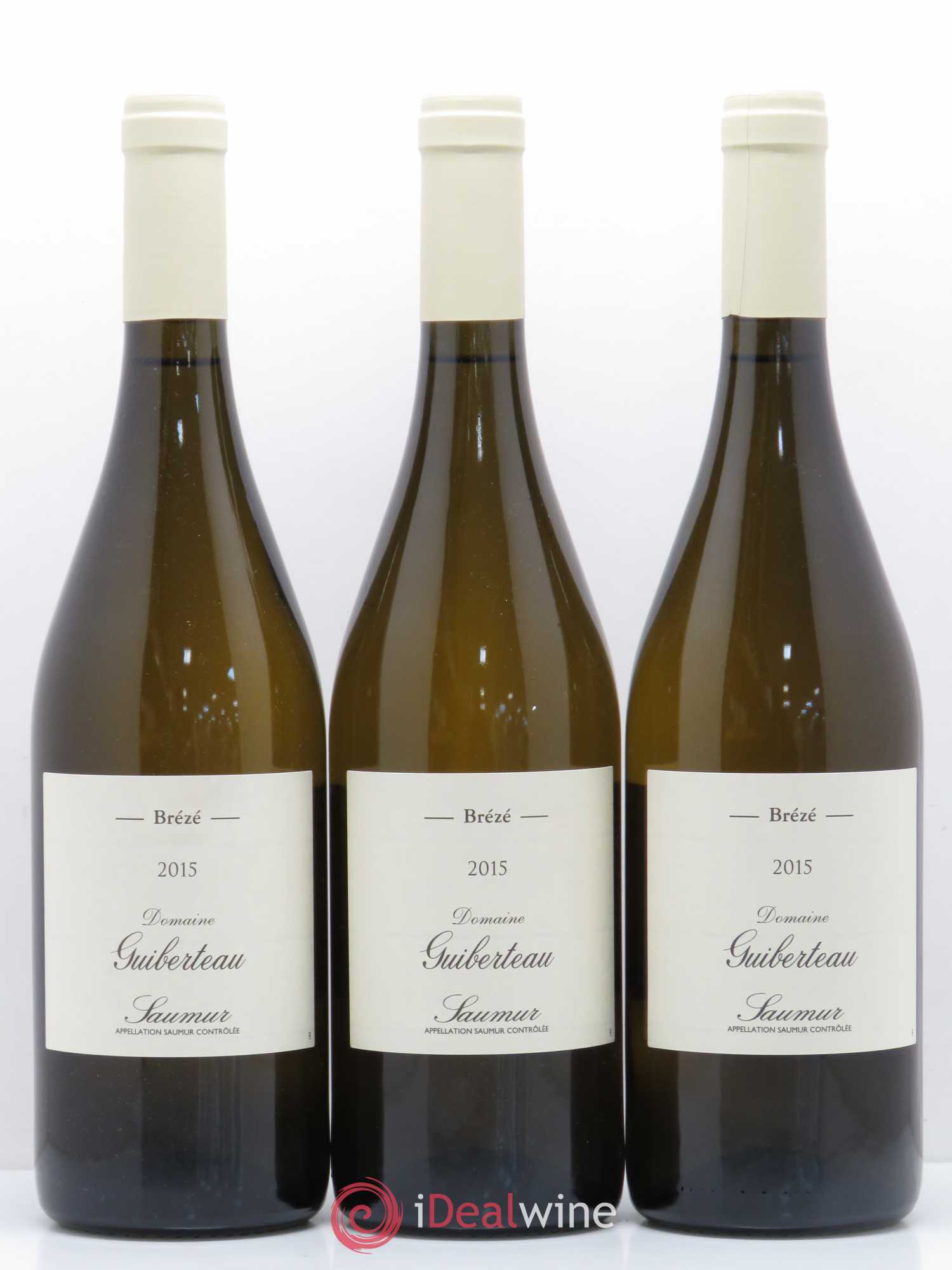 Saumur Brézé Domaine Guiberteau 2015 - Lot de 6 bouteilles - 2