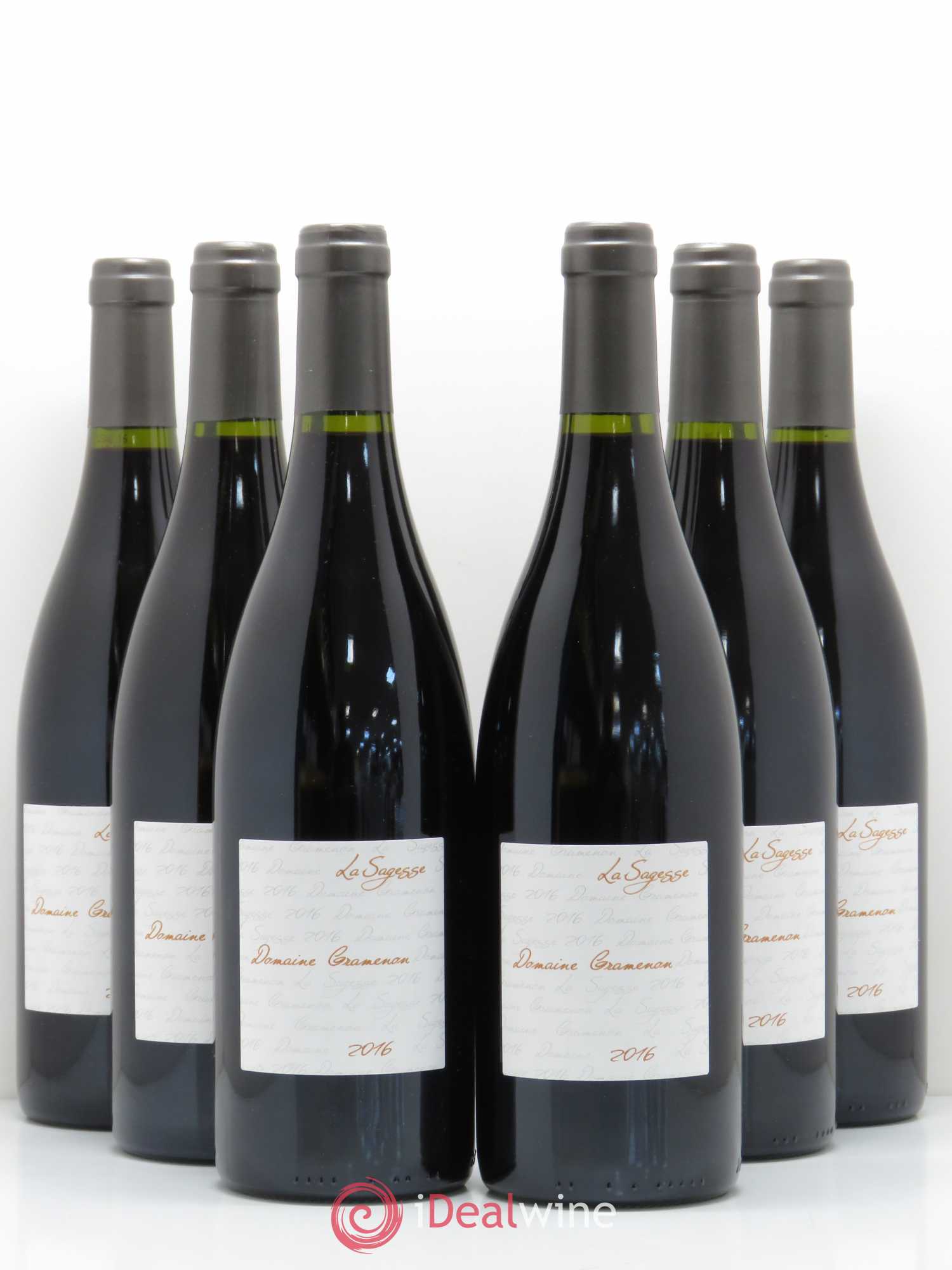 Côtes-du-Rhône La Sagesse Gramenon 2016 - Posten von 6 Flaschen - 0