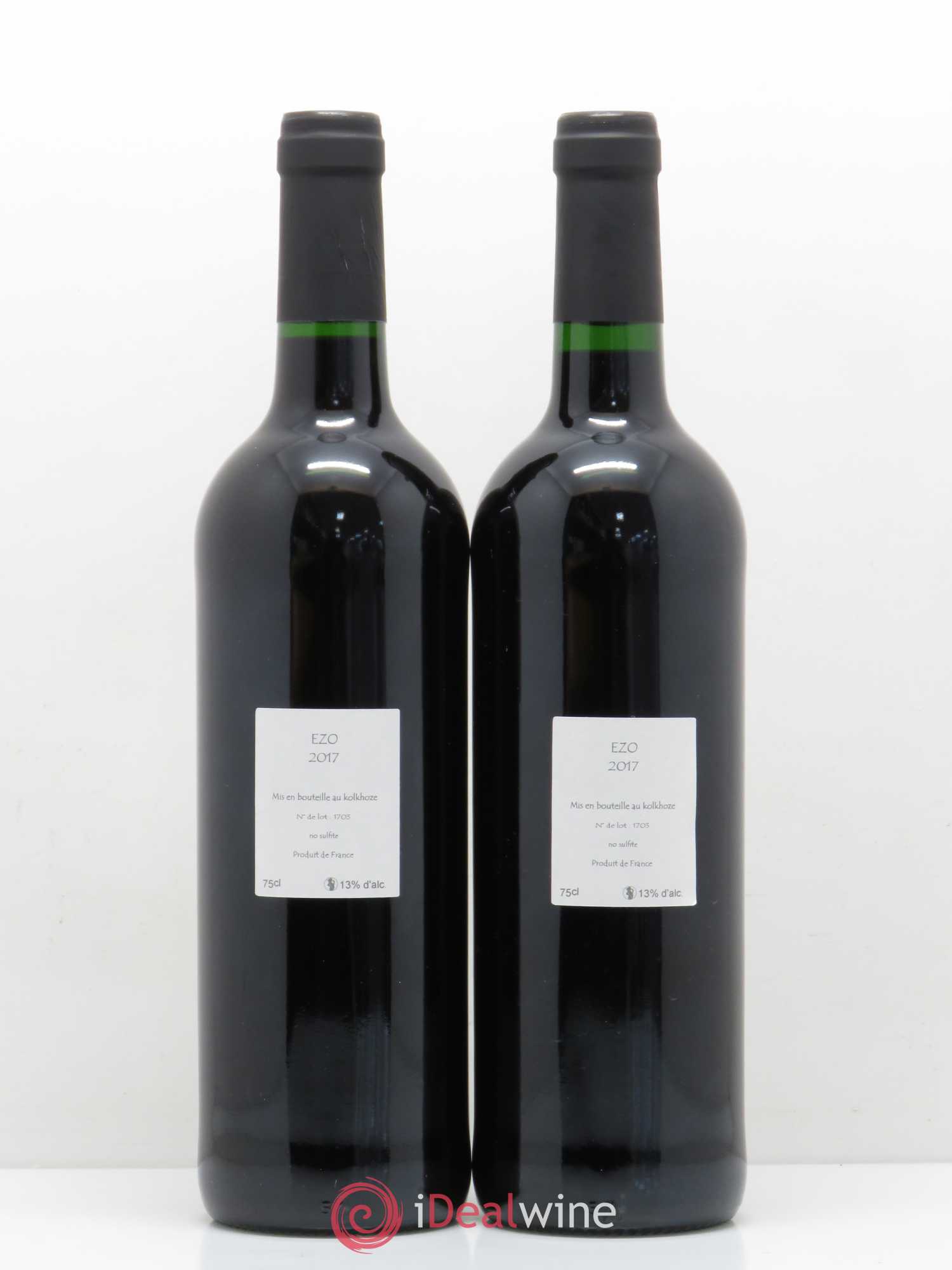 Vin de France Ezo Les vins du Cabanon 2017 - Posten von 2 Flaschen - 1