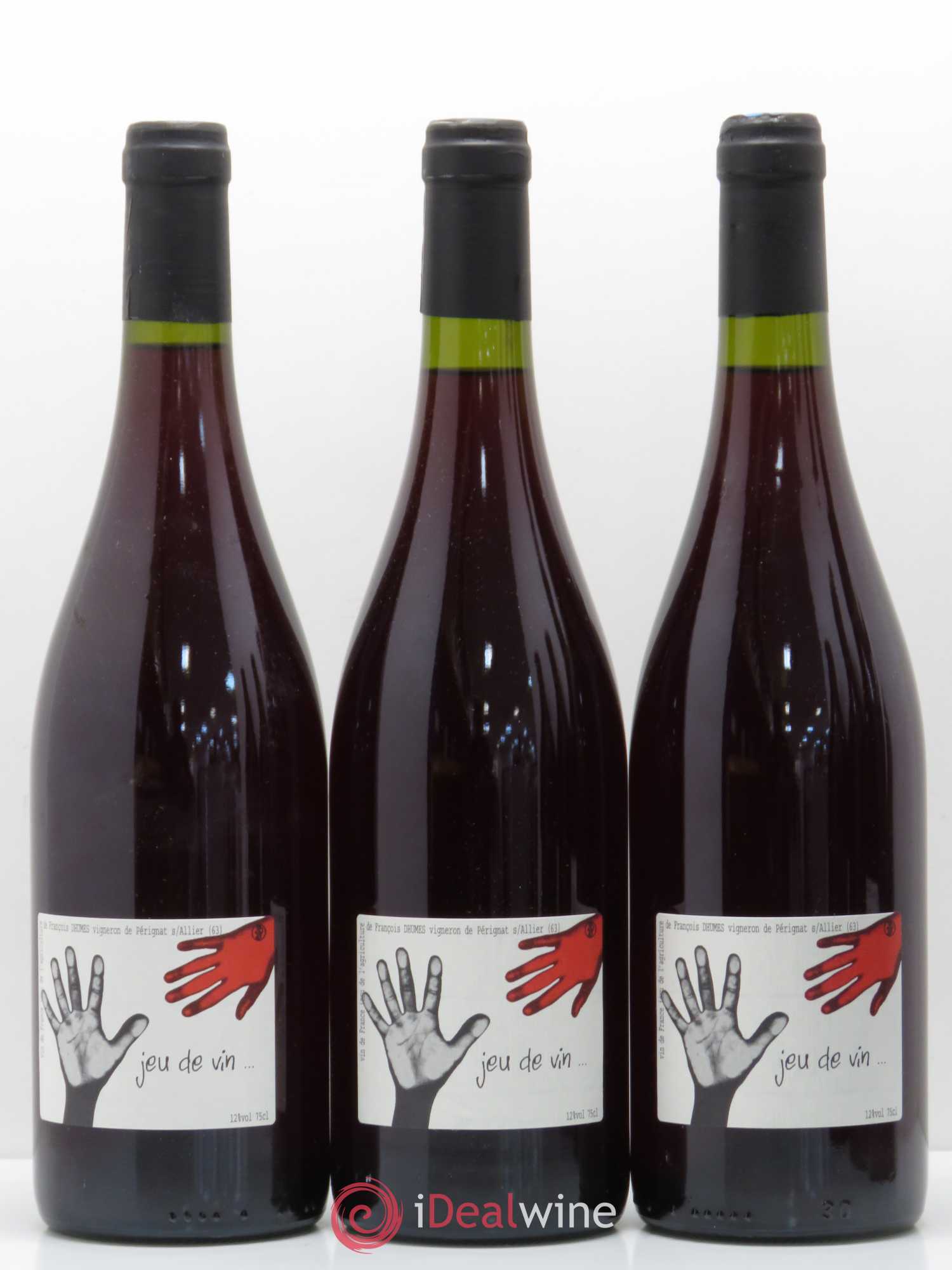 Vin de France Jeu de vins Dhumes - Posten von 6 Flaschen - 1