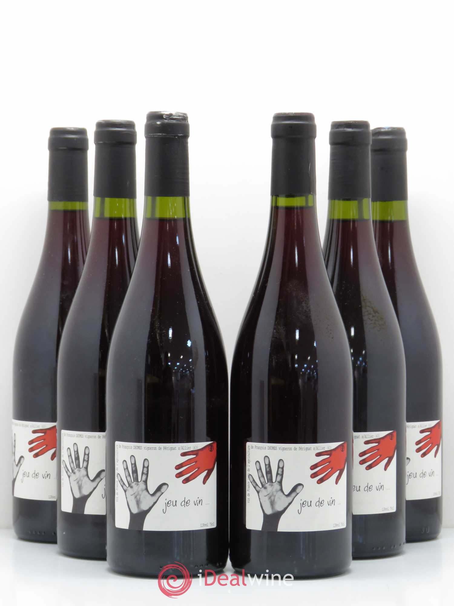 Vin de France Jeu de vins Dhumes - Posten von 6 Flaschen - 0
