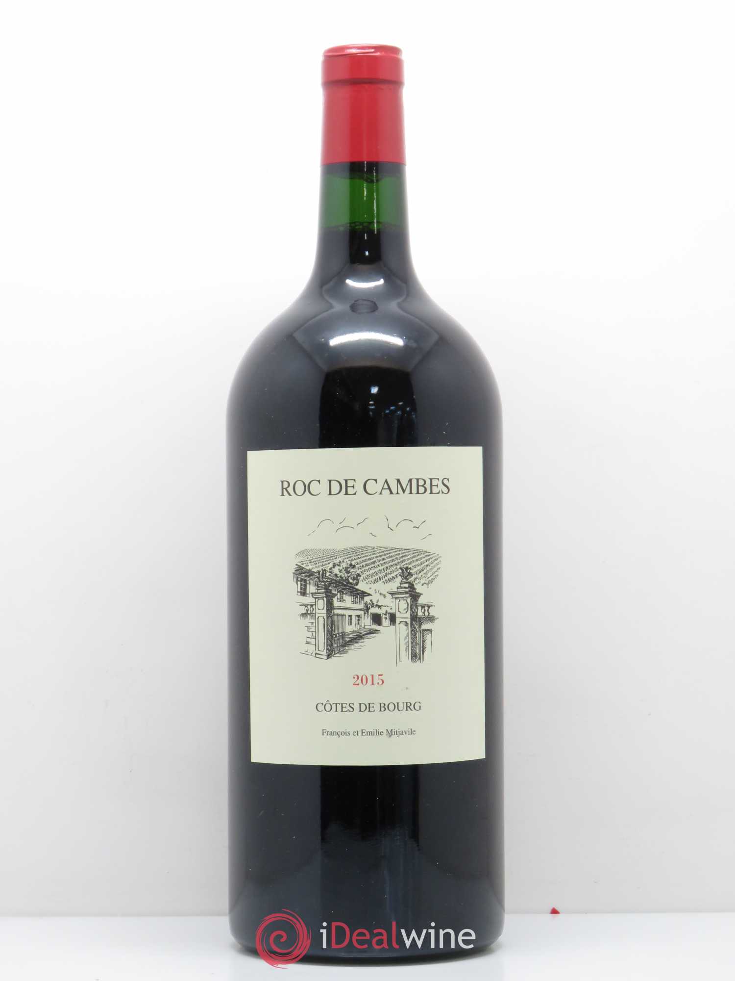 Roc de Cambes 2015 - Posten von 1 Doppel-Magnum - 0