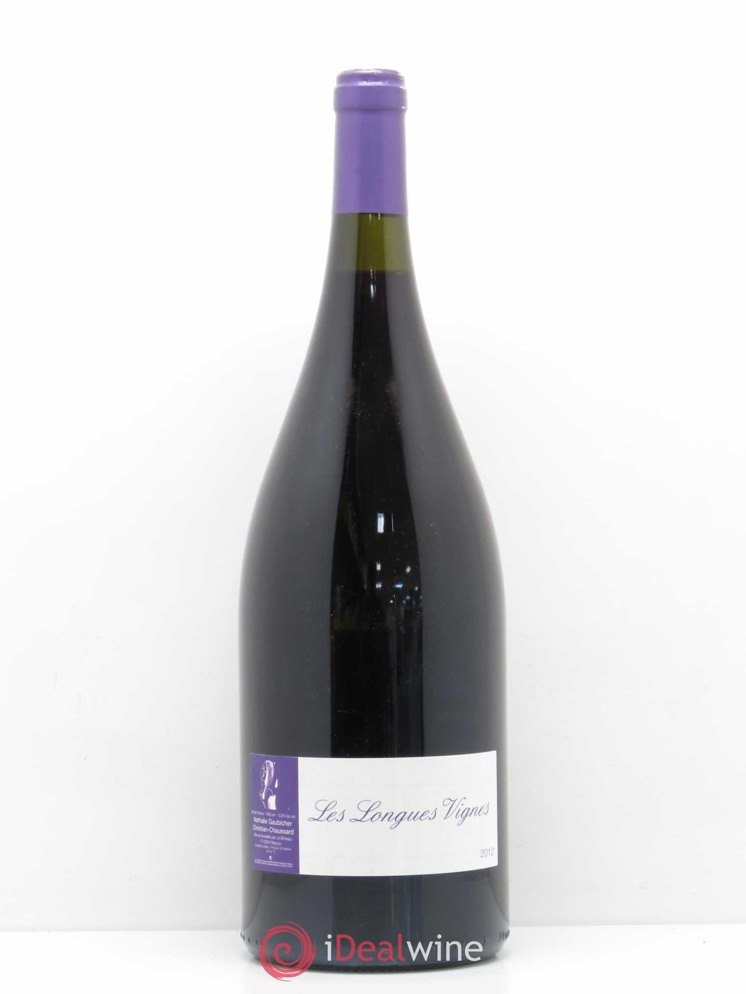 Vin de France Les longues vignes Gaubicher Chaussard 2012 - Posten von 1 Magnum - 0