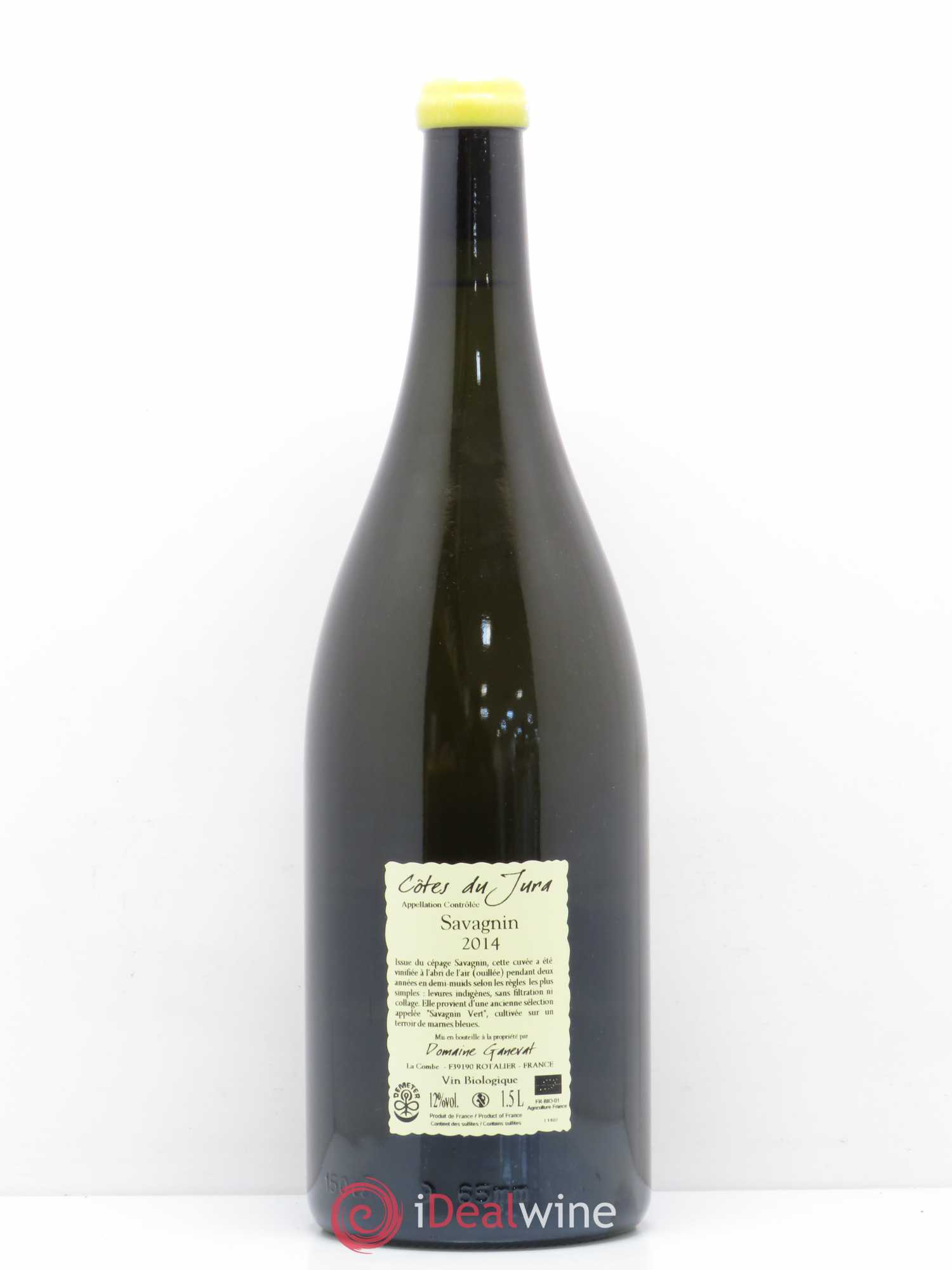 Côtes du Jura Les Chalasses Marnes Bleues Jean-François Ganevat (Domaine) 2014 - Lot de 1 magnum - 1