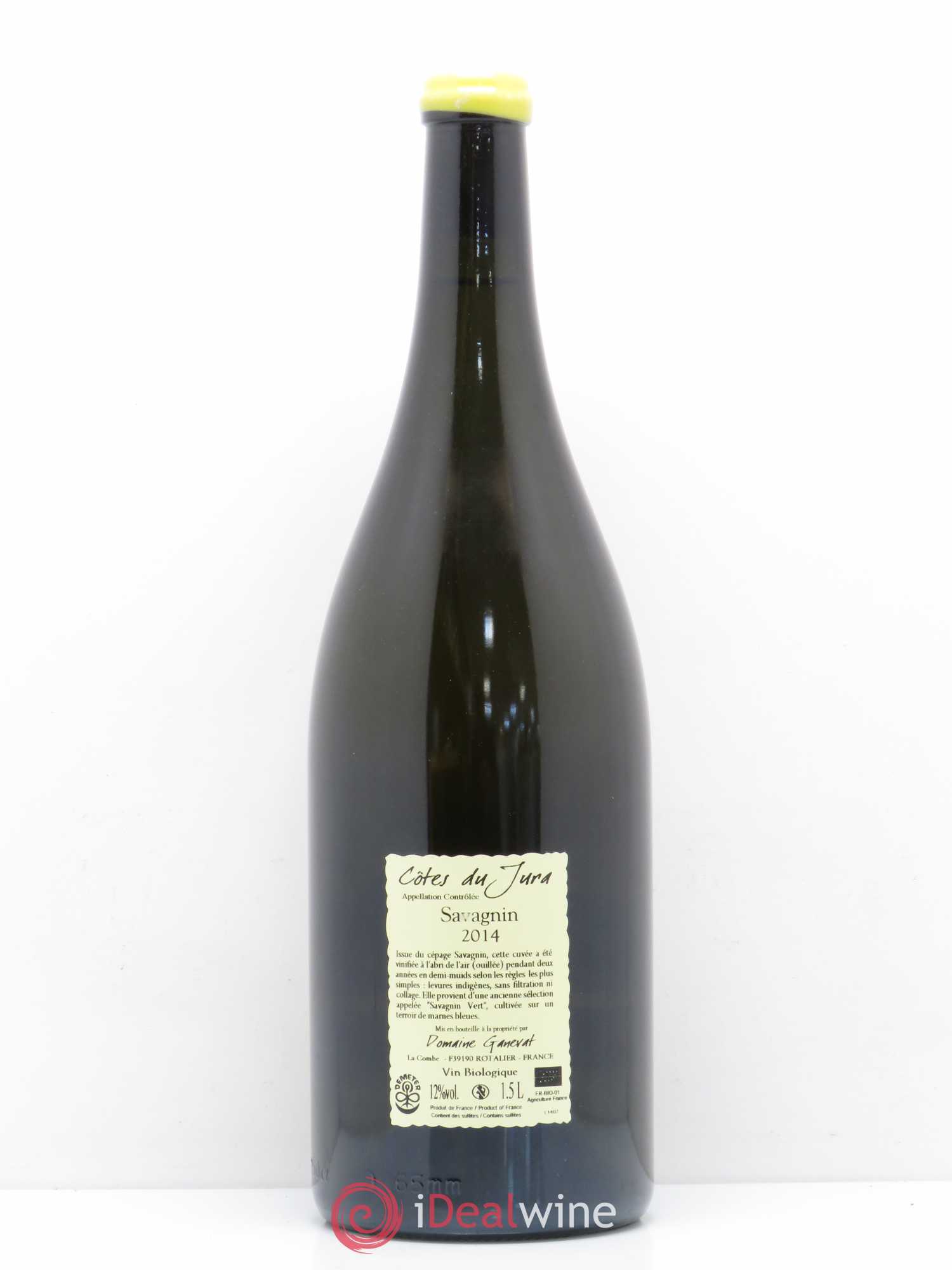 Côtes du Jura Les Chalasses Marnes Bleues Jean-François Ganevat (Domaine) 2014 - Lot de 1 magnum - 1