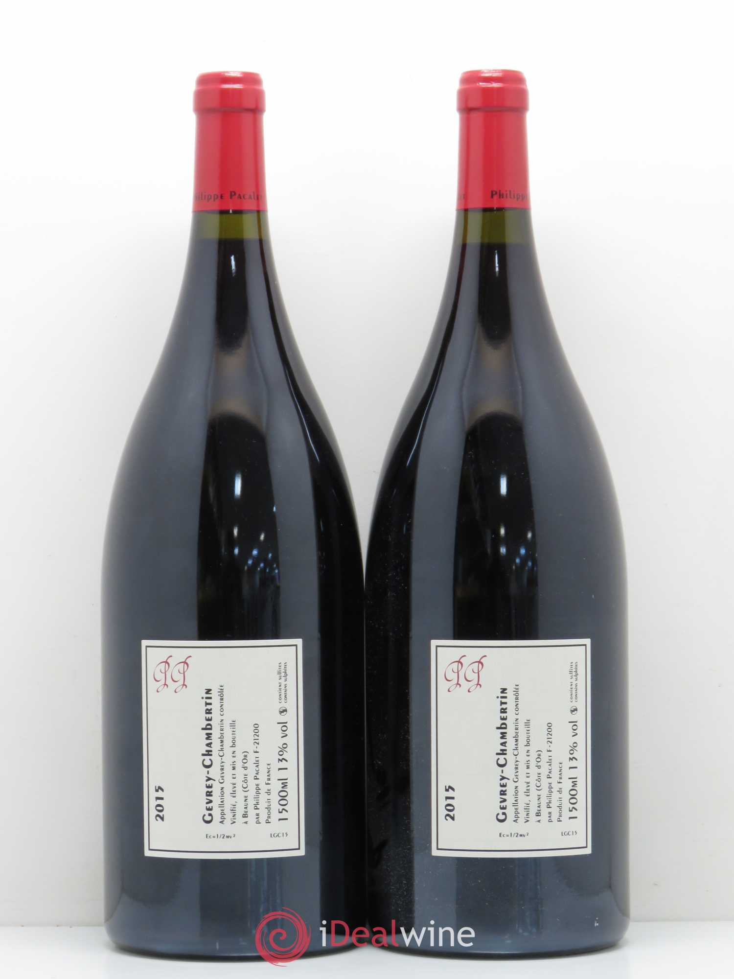Gevrey-Chambertin Philippe Pacalet 2015 - Lot de 2 magnums - 1