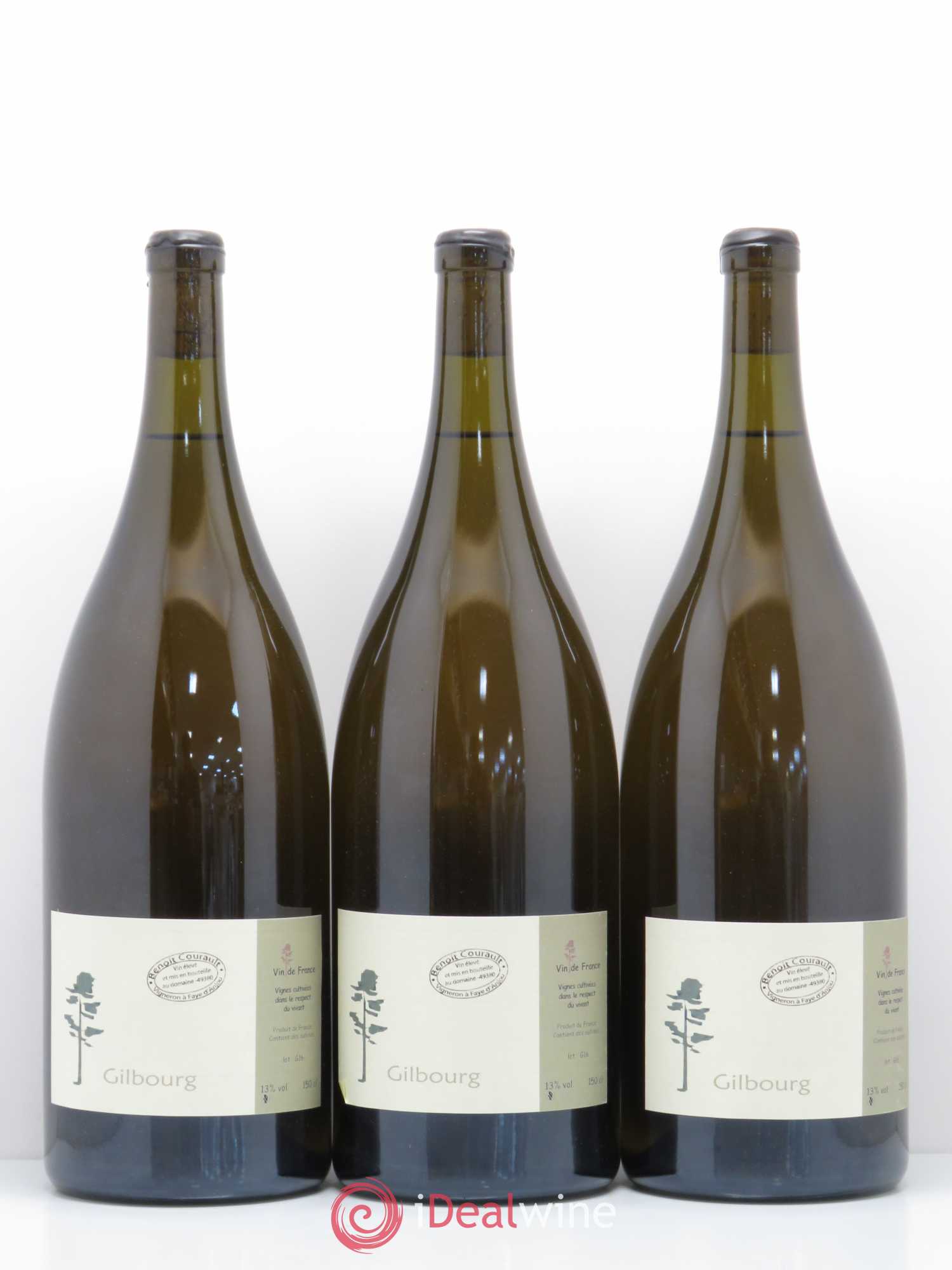 Vin de France Gilbourg Benoit Courault 2016 - Posten von 3 Magnum - 0
