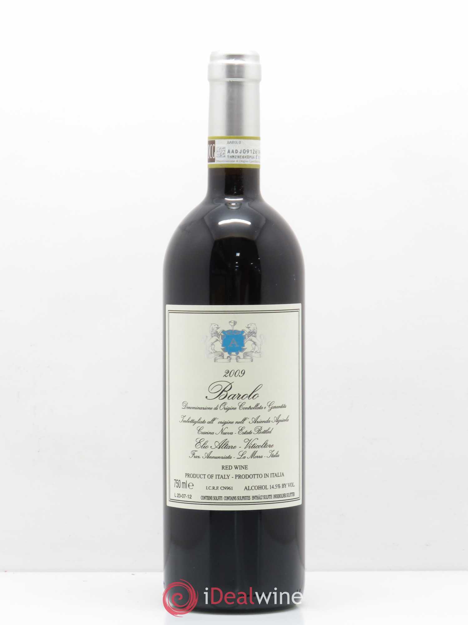 Barolo DOCG Elio Altare 2009 - Lot de 1 bouteille - 0