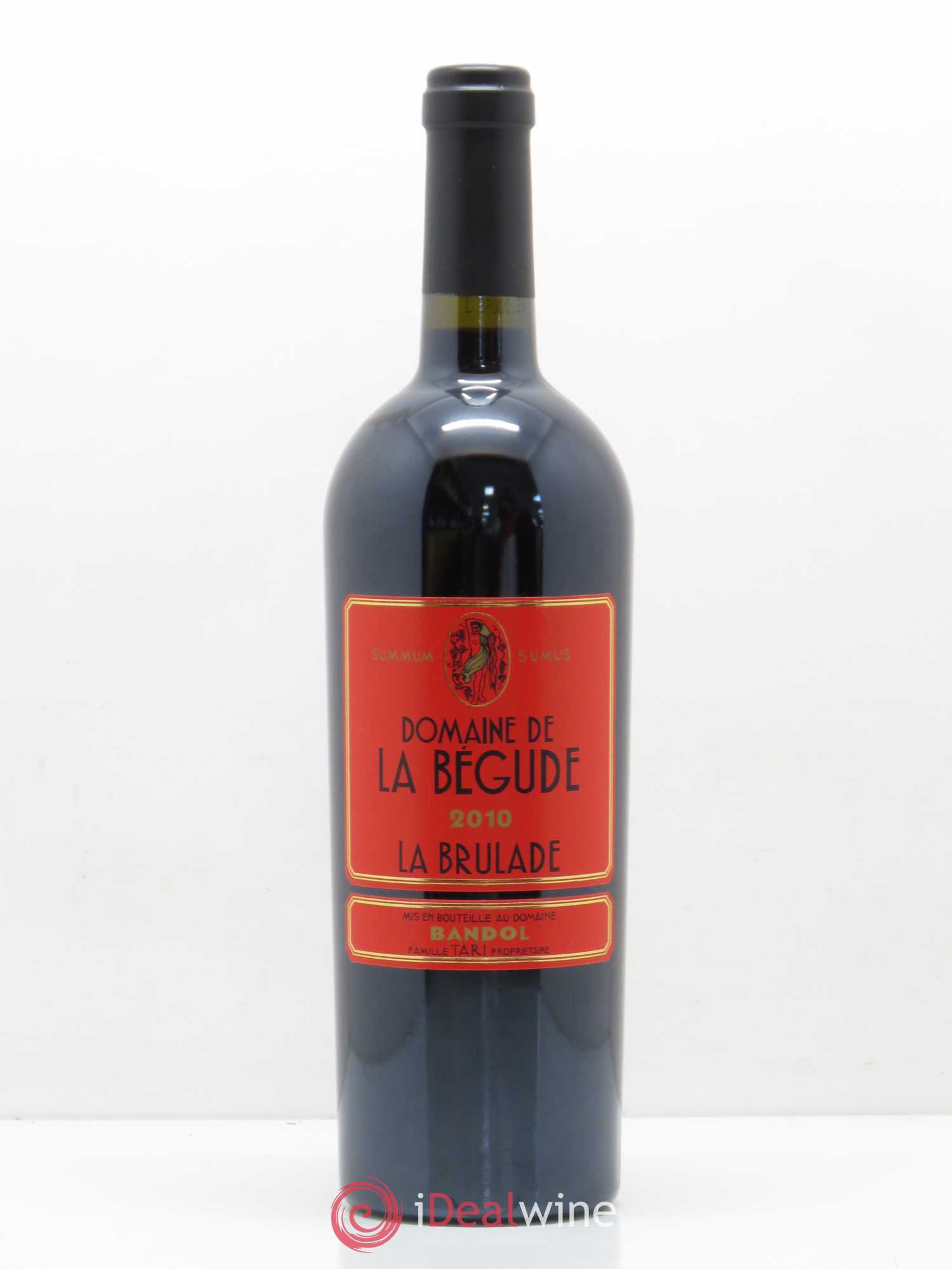 Bandol La Brûlade La Bégude 2010 - Lot de 1 bouteille - 0