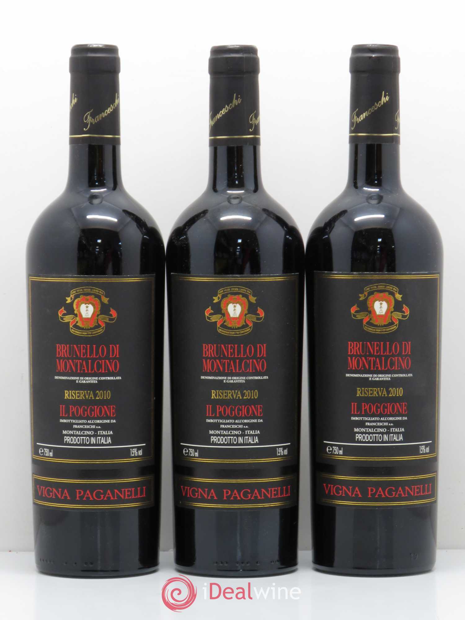 Brunello di Montalcino DOCG Il Poggione Lavinio Franceschi Riserva 2010 - Lot de 6 bouteilles - 2