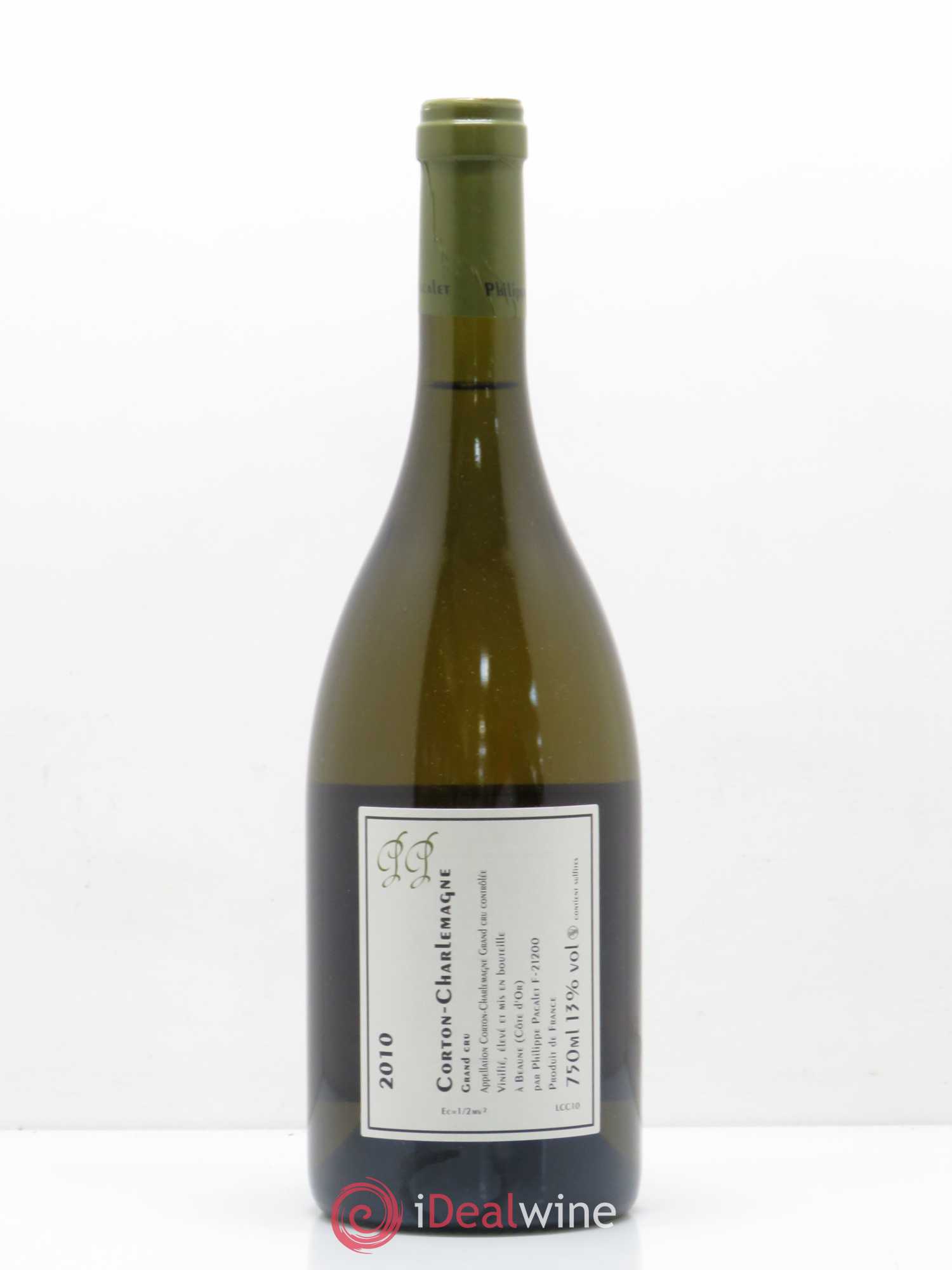 Corton-Charlemagne Grand Cru Philippe Pacalet 2010 - Lot de 1 bouteille - 1