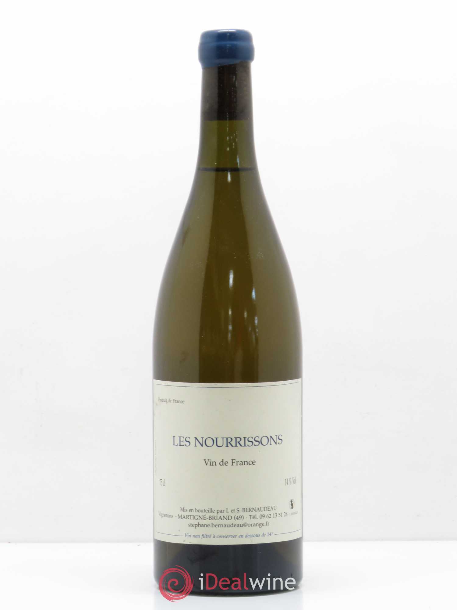Vin de France Les Nourrissons Stéphane Bernaudeau 2010 - Lot de 1 bouteille - 0