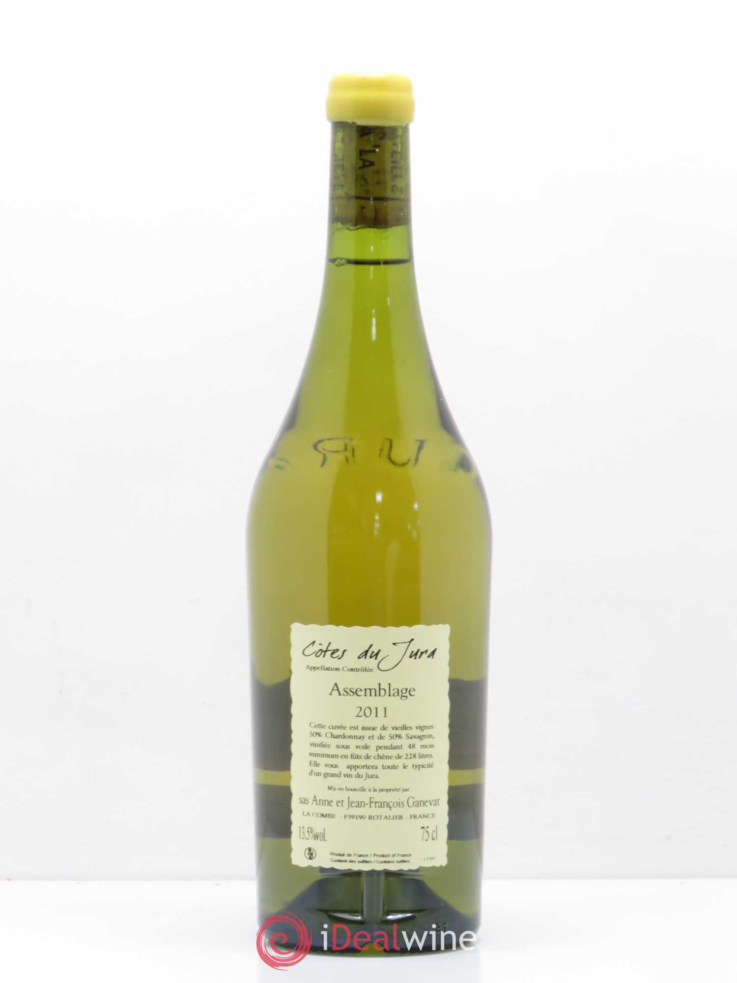 Côtes du Jura Cuvée de Garde Jean-François Ganevat (Domaine) 2011 - Lot de 1 bouteille - 1